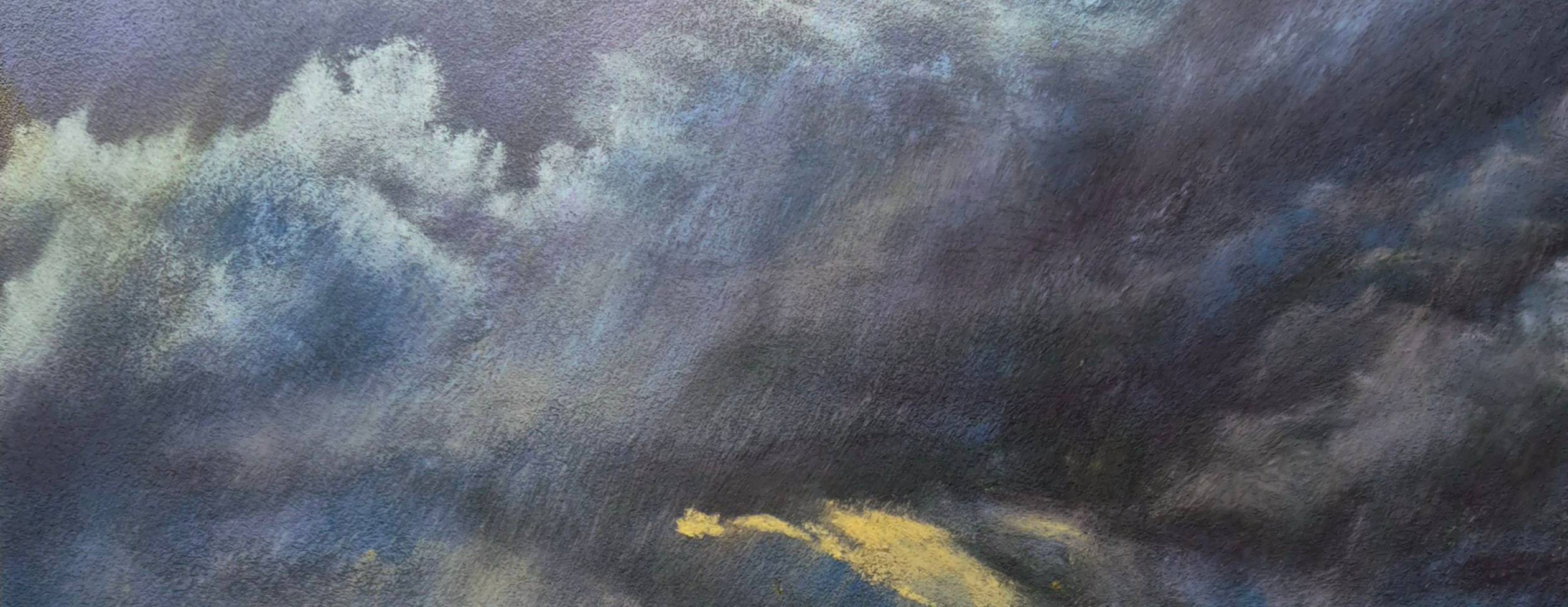 THE HISS Impressionistic Drawing Victoria Stefchyshyna - Subjektiv.art