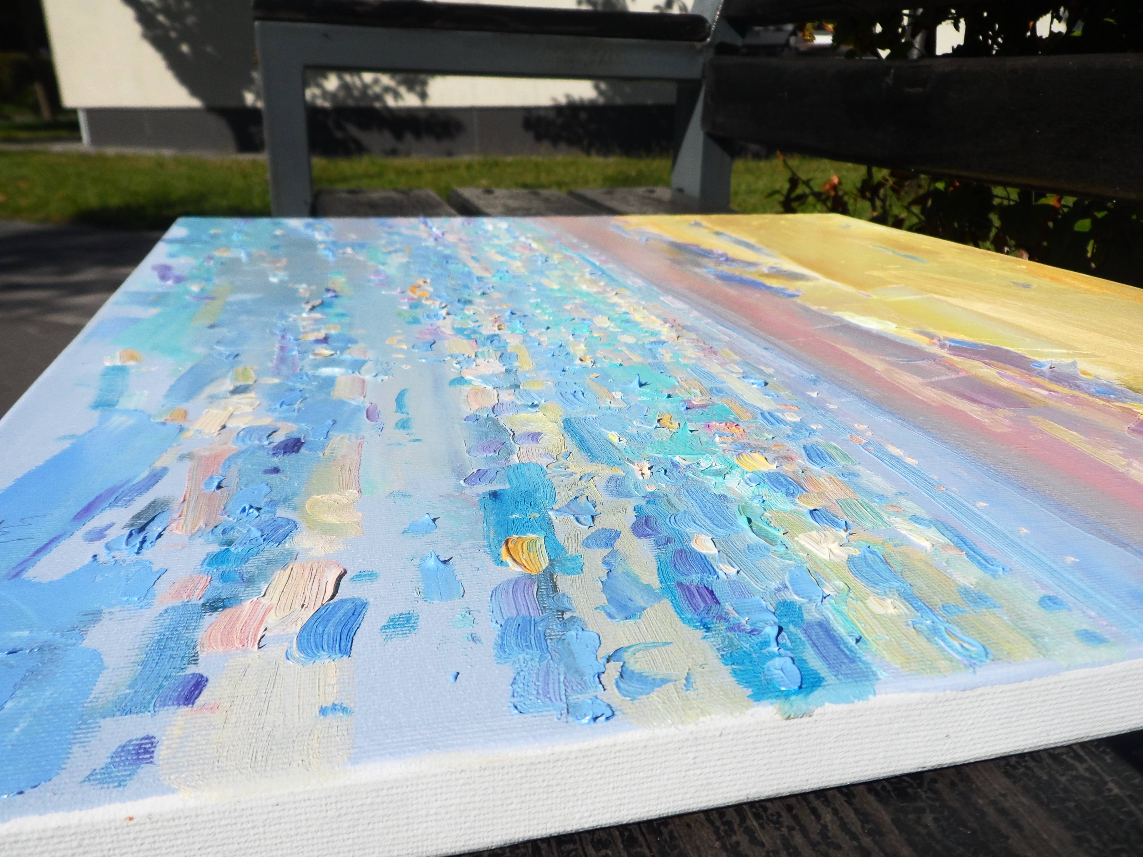 "Mood is the sea " Fine Art Painting Yehor Dulin - Subjektiv.art