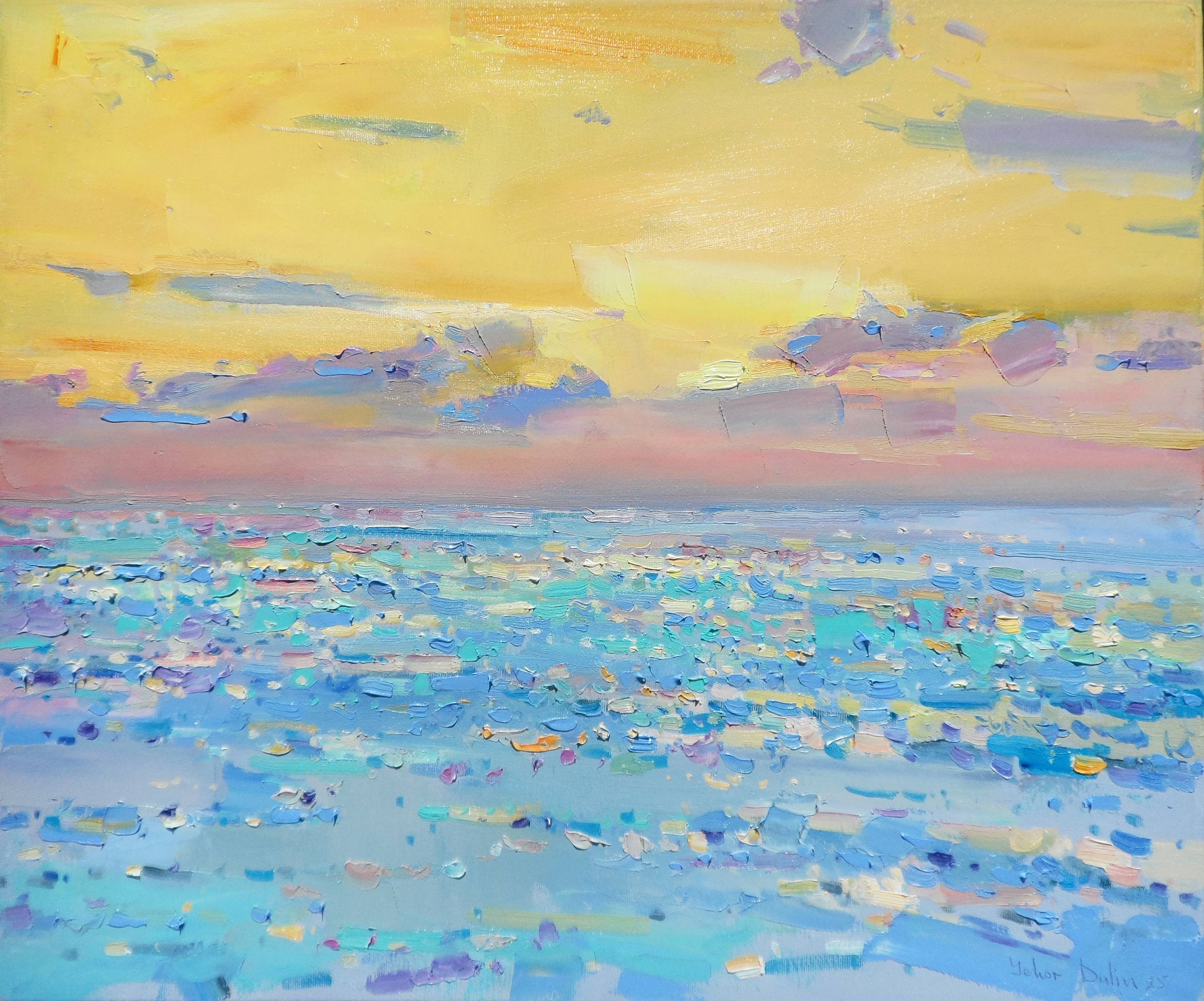 "Mood is the sea " Fine Art Painting Yehor Dulin - Subjektiv.art