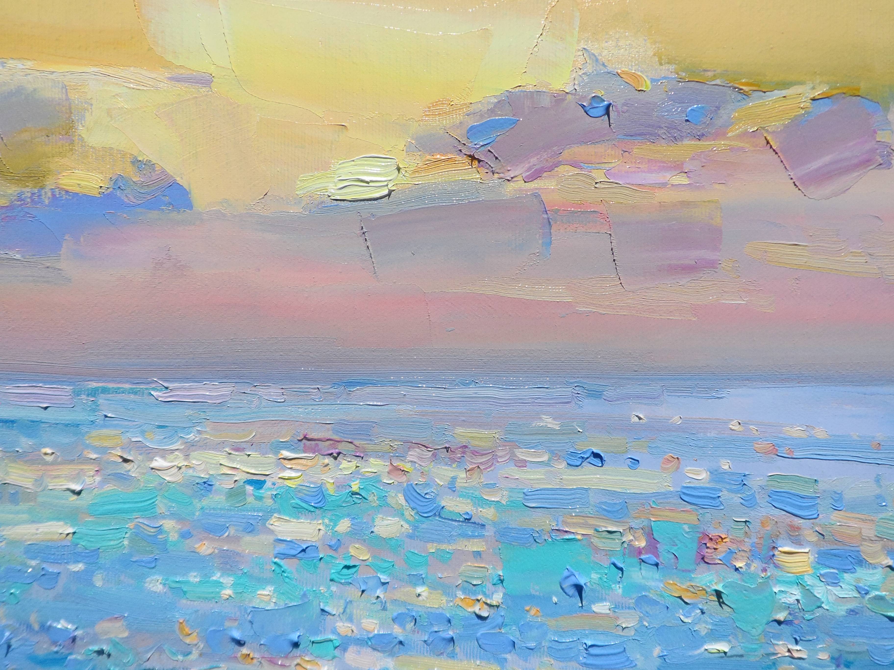 "Mood is the sea " Fine Art Painting Yehor Dulin - Subjektiv.art