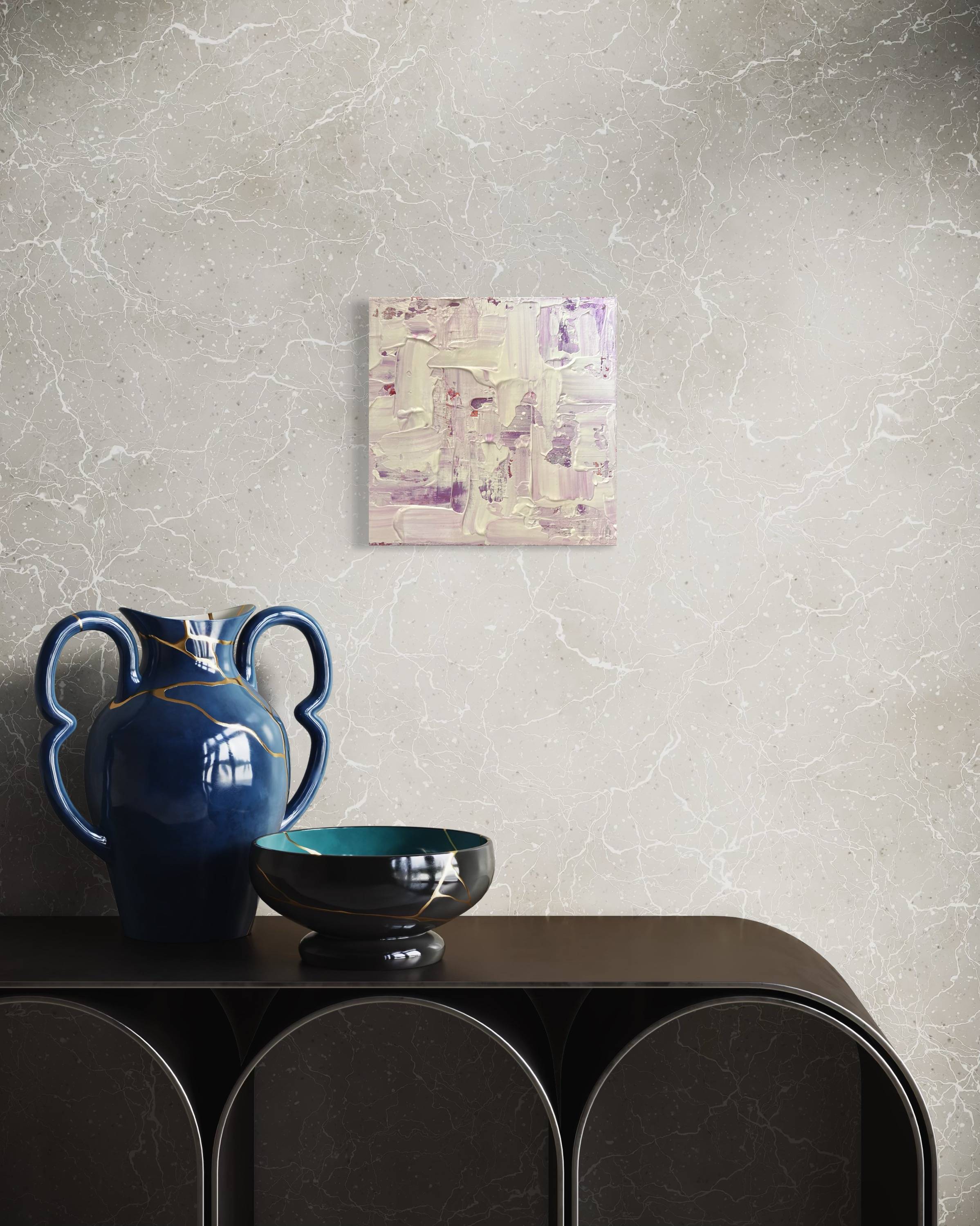 Translucency Abstract Painting Daryna Shevchenko - Subjektiv.art