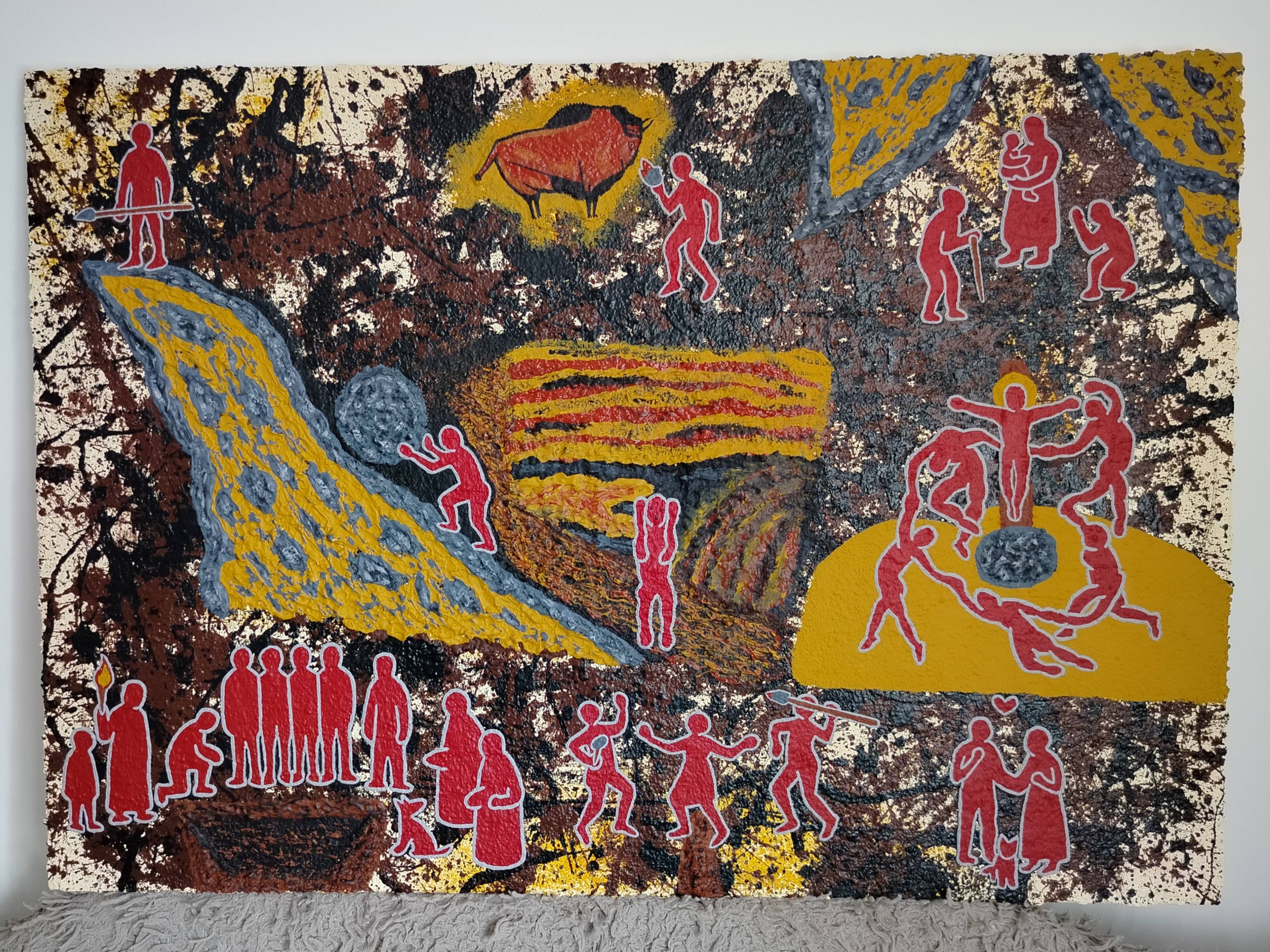Abstract and non-figurative
