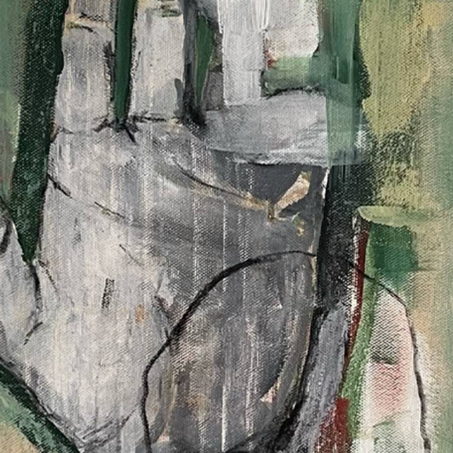 DROWNING IN MY OWN NIRVANA Fine Art Painting Sergio Tiutiunnyk - Subjektiv.art