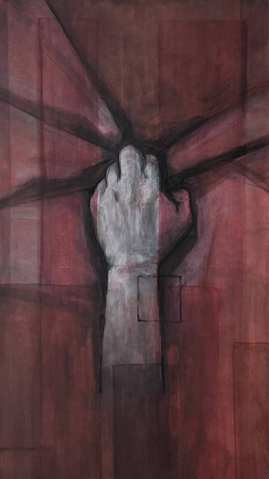 IN THE BOX Fine Art Painting Sergio Tiutiunnyk - Subjektiv.art