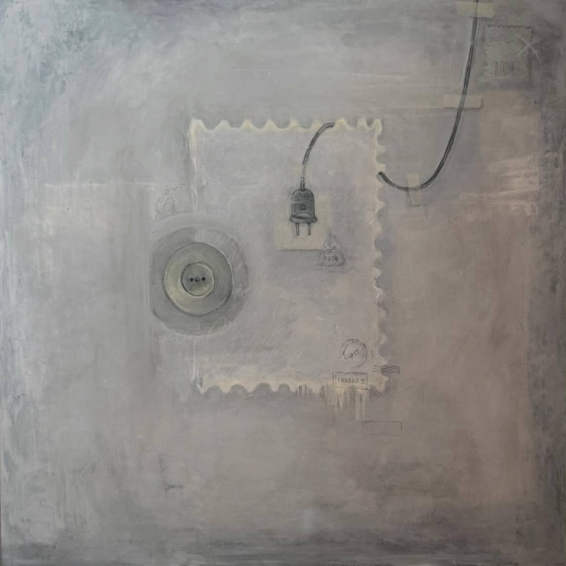 DISCONNECTED Fine Art Painting Sergio Tiutiunnyk - Subjektiv.art