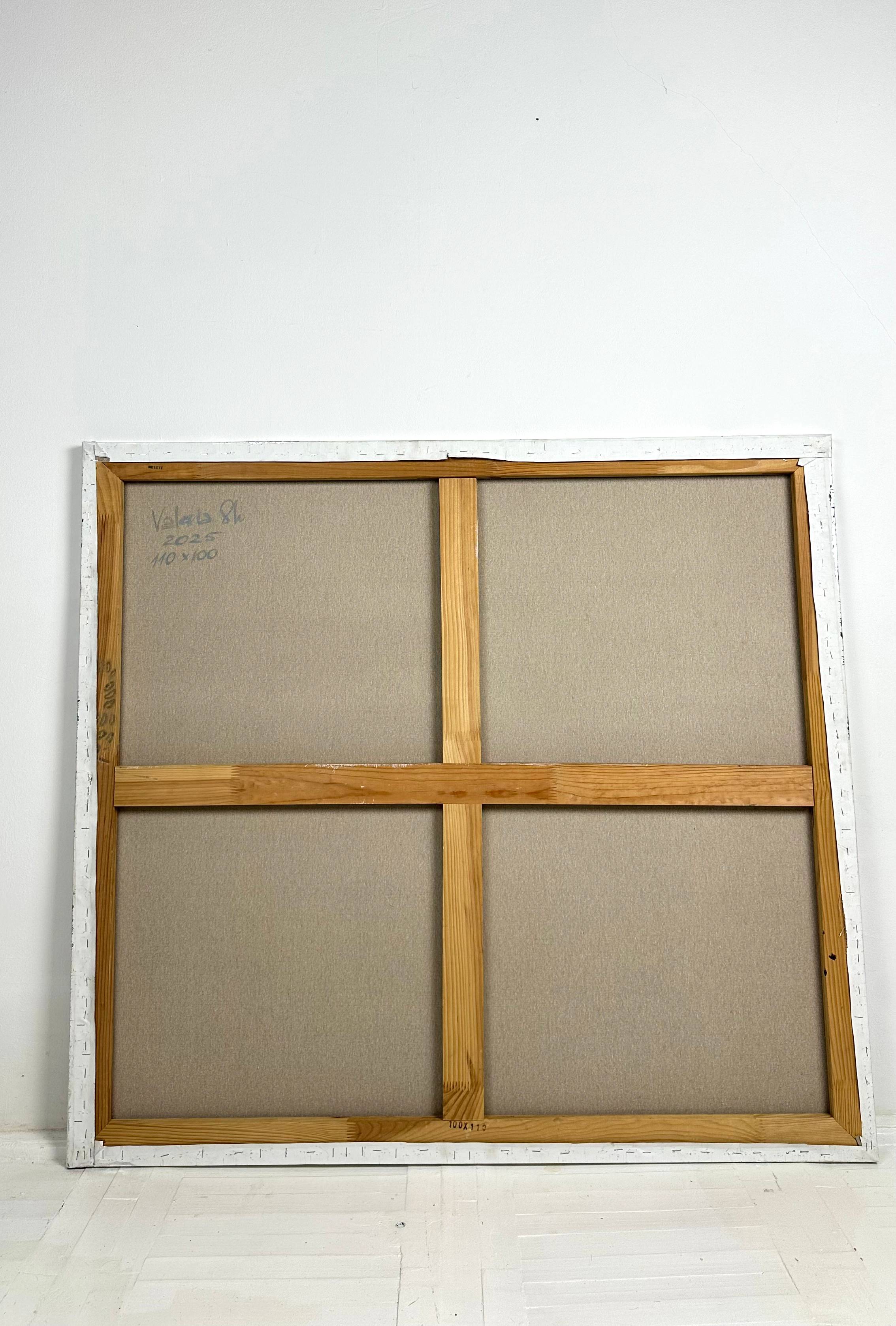 White Widow Abstract Painting Valeriia Shytman - Subjektiv.art