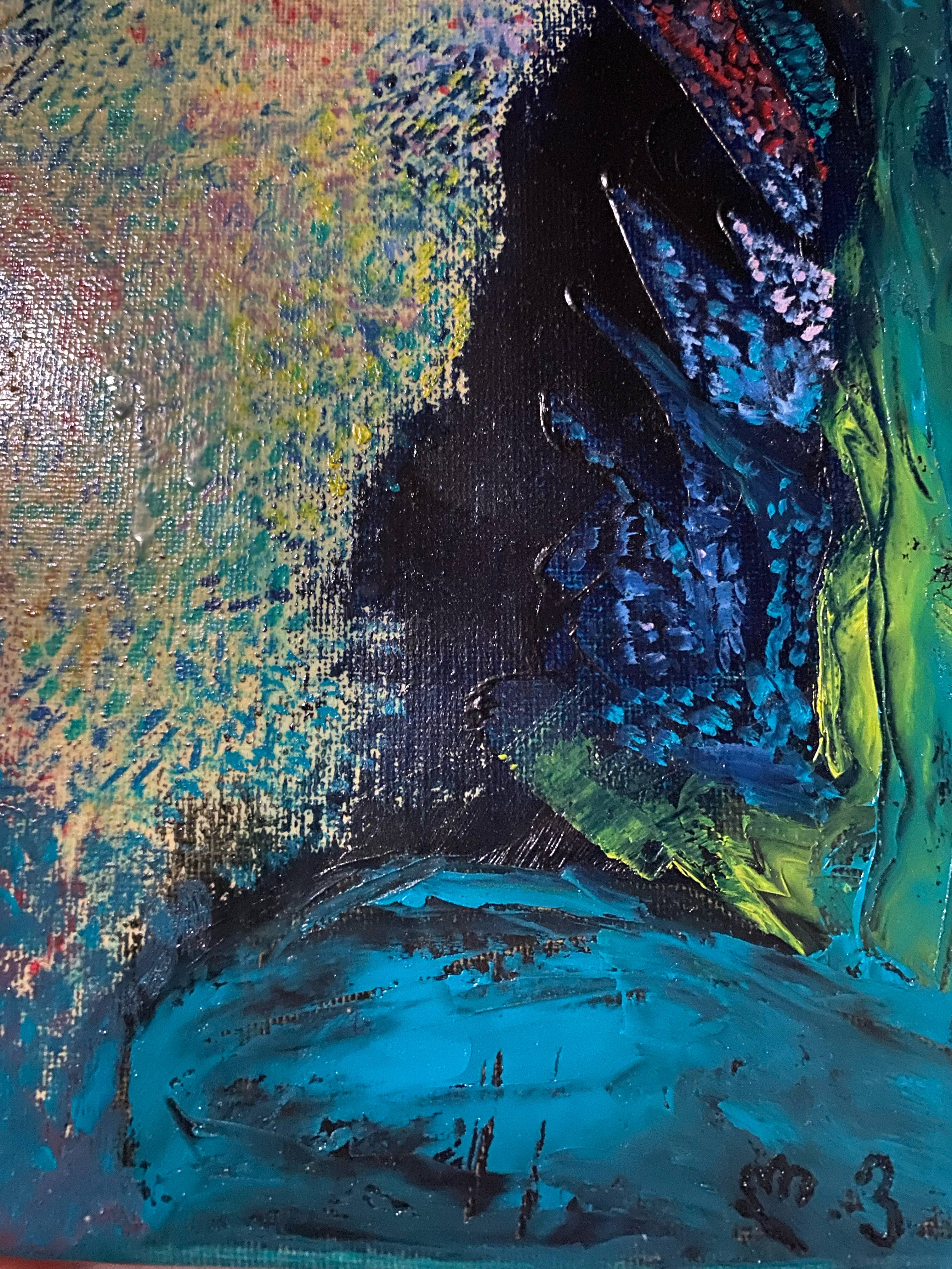 Pain Fine Art Painting lali vashadze - Subjektiv.art