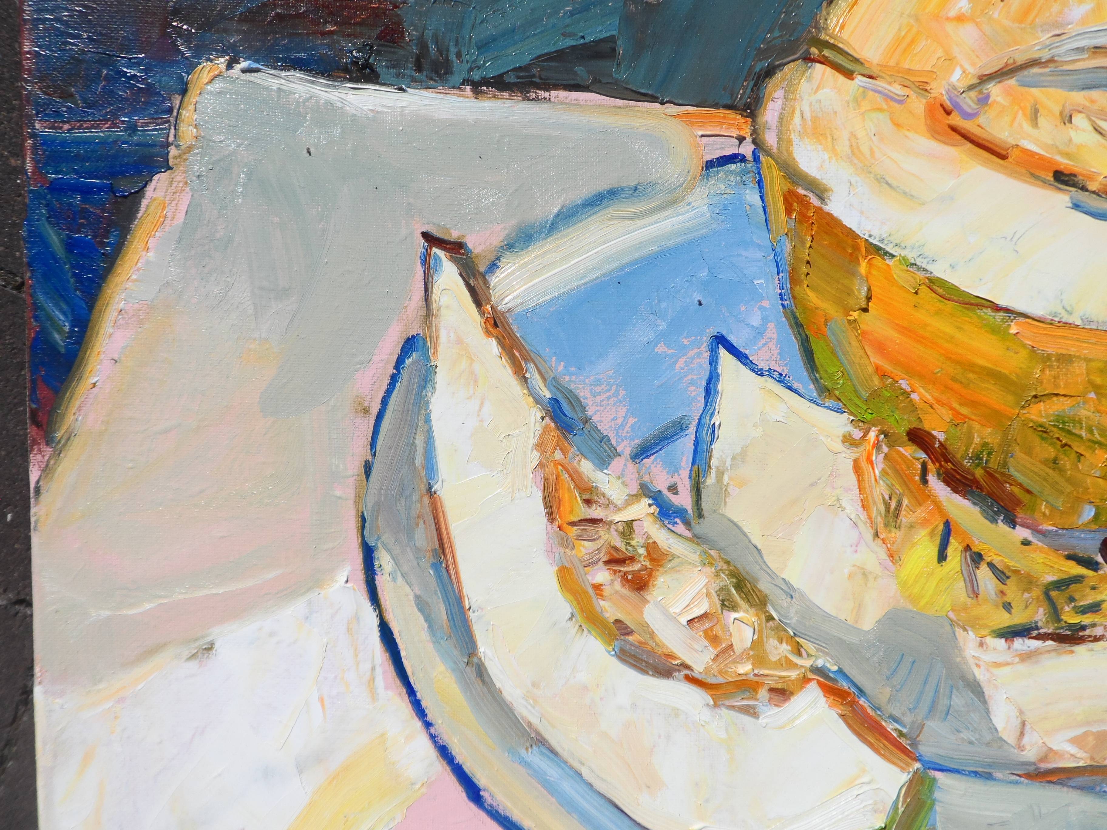 " Melon" Impressionistic Painting Yehor Dulin - Subjektiv.art