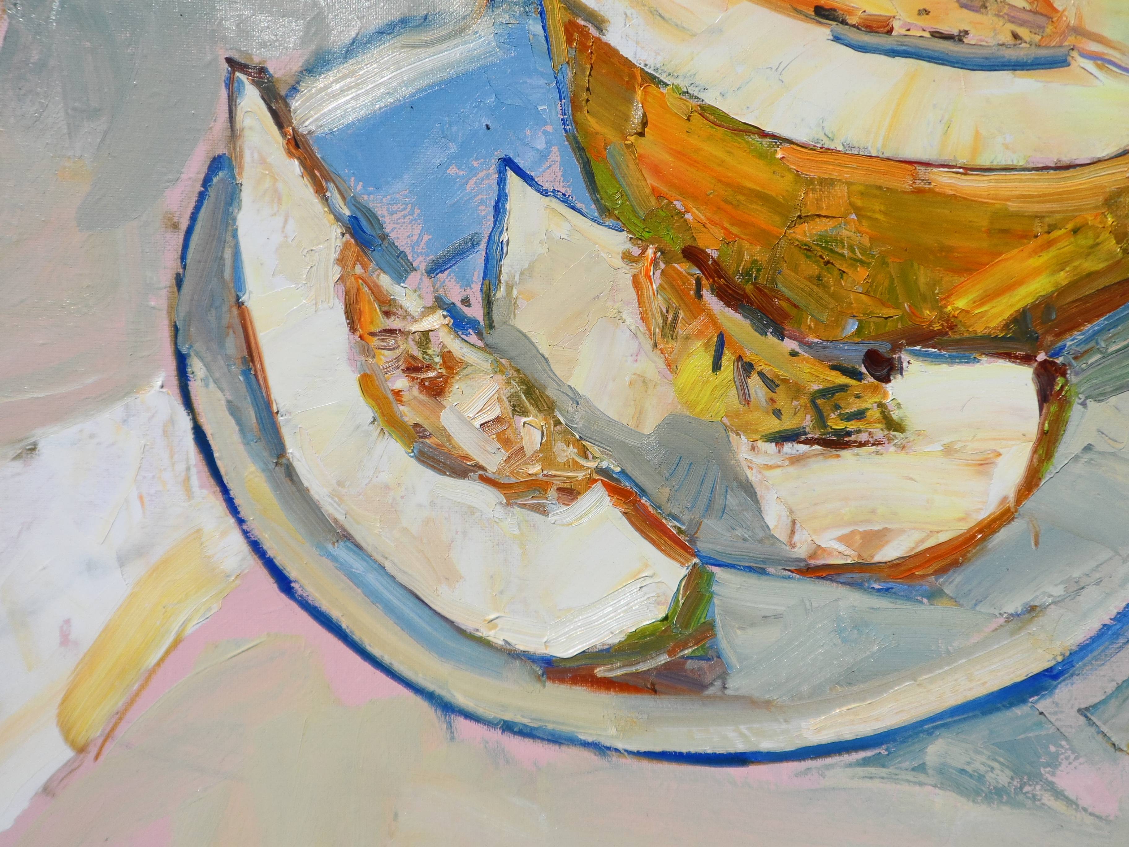 " Melon" Impressionistic Painting Yehor Dulin - Subjektiv.art