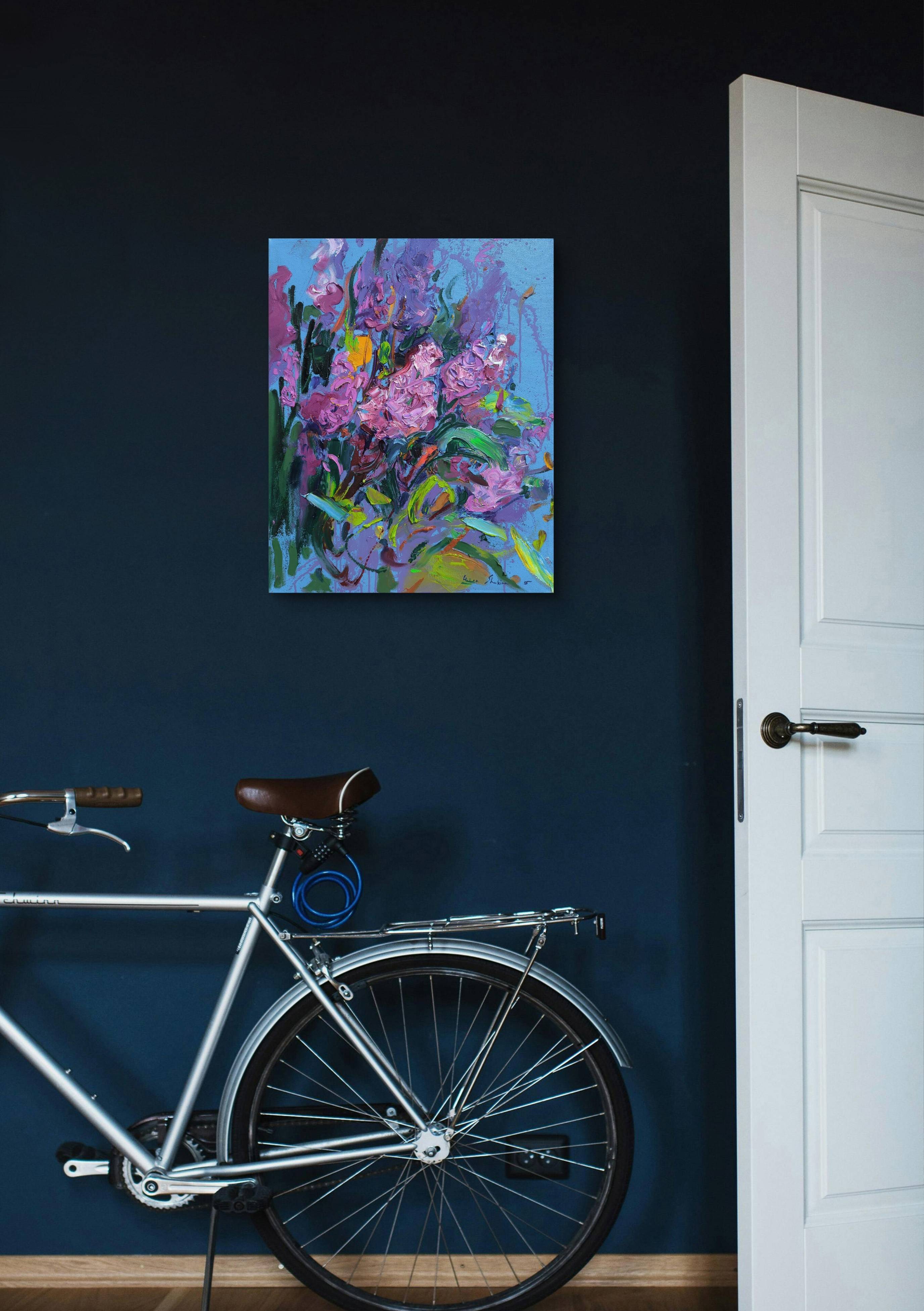 "The fragrance of evening lilac ". Impressionistic Painting Helen Shukina - Subjektiv.art