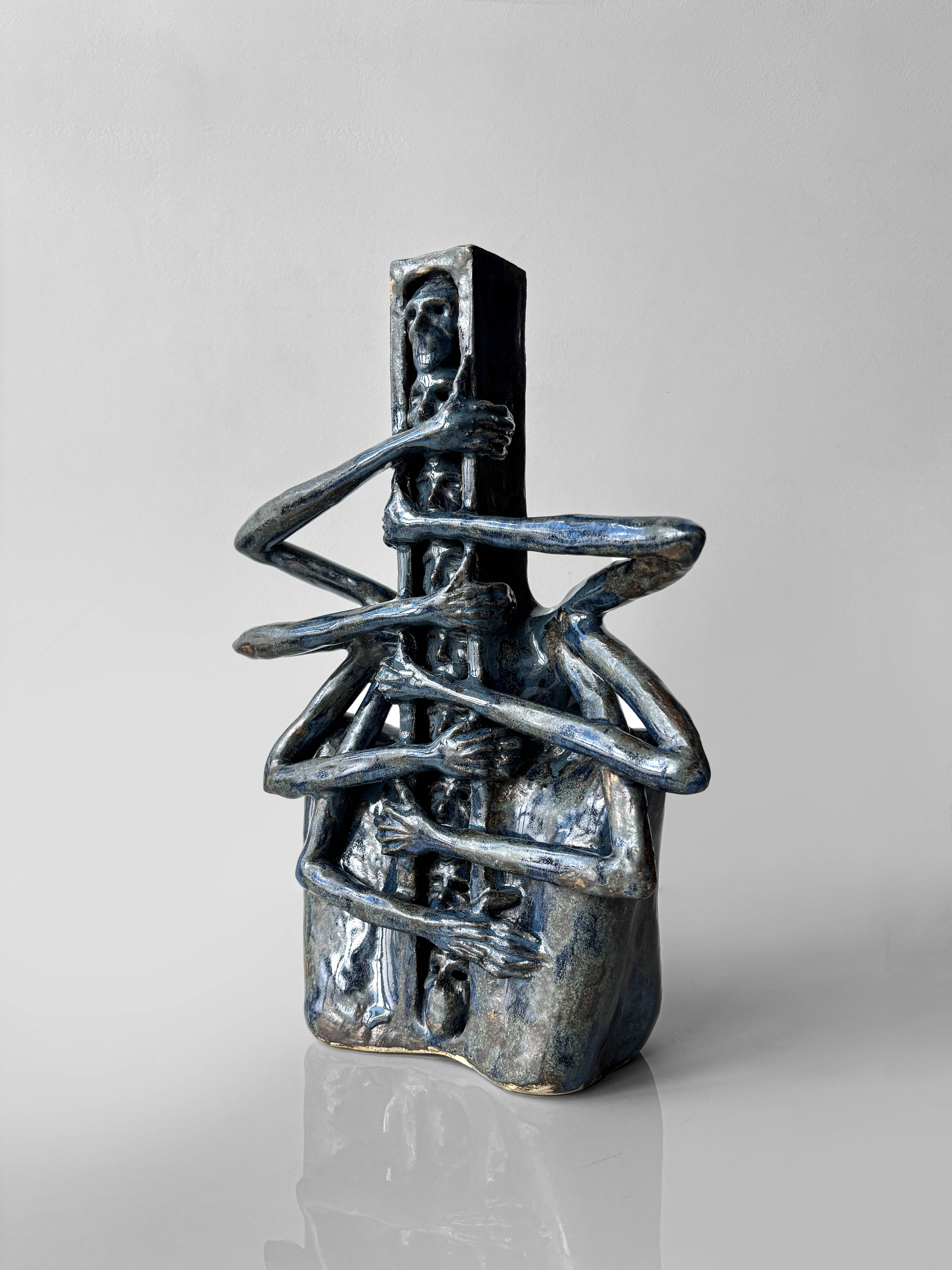 Faces Surrealistic Sculpture Vitalii Krasutskyi - Subjektiv.art