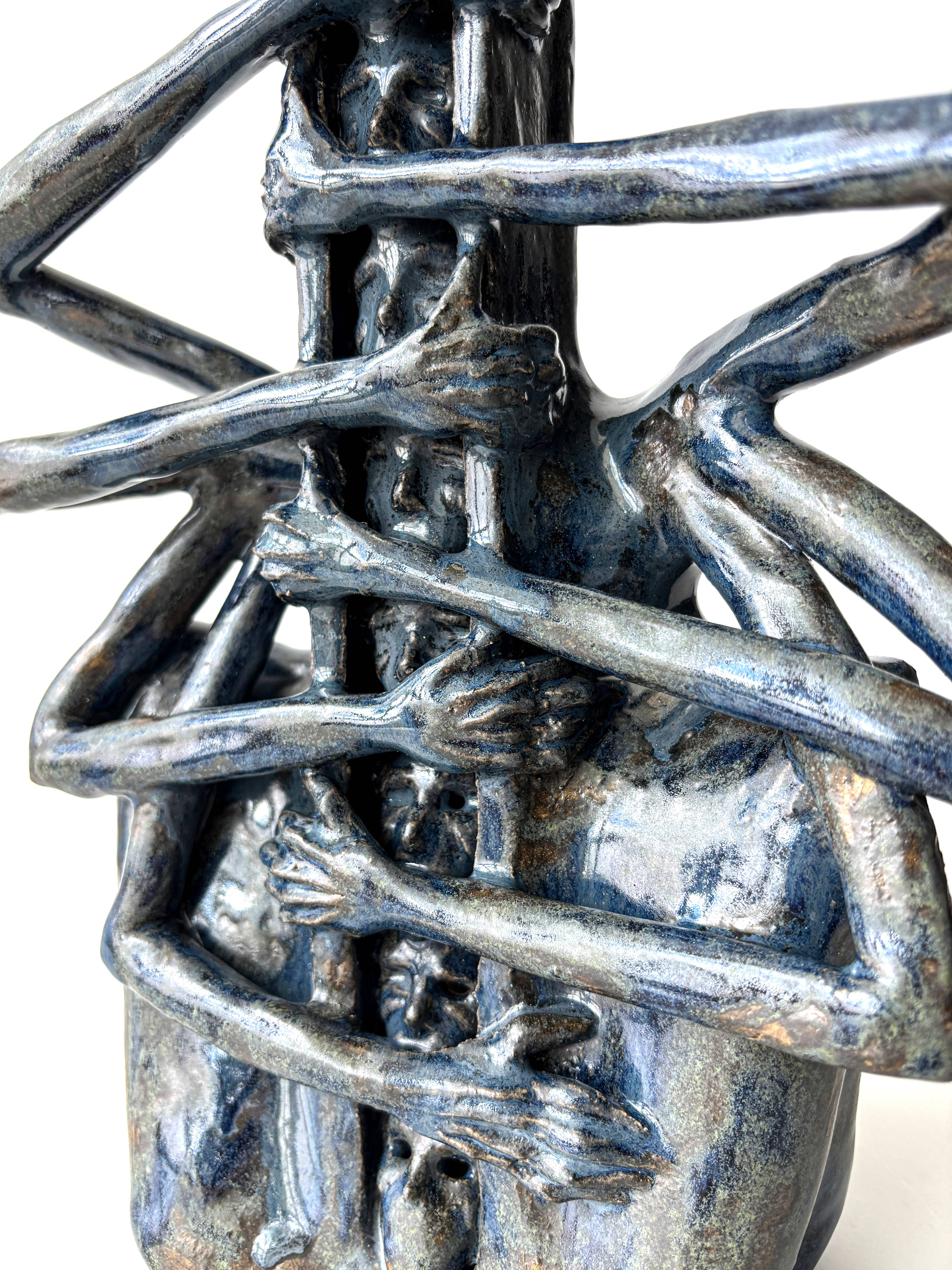 Faces Surrealistic Sculpture Vitalii Krasutskyi - Subjektiv.art