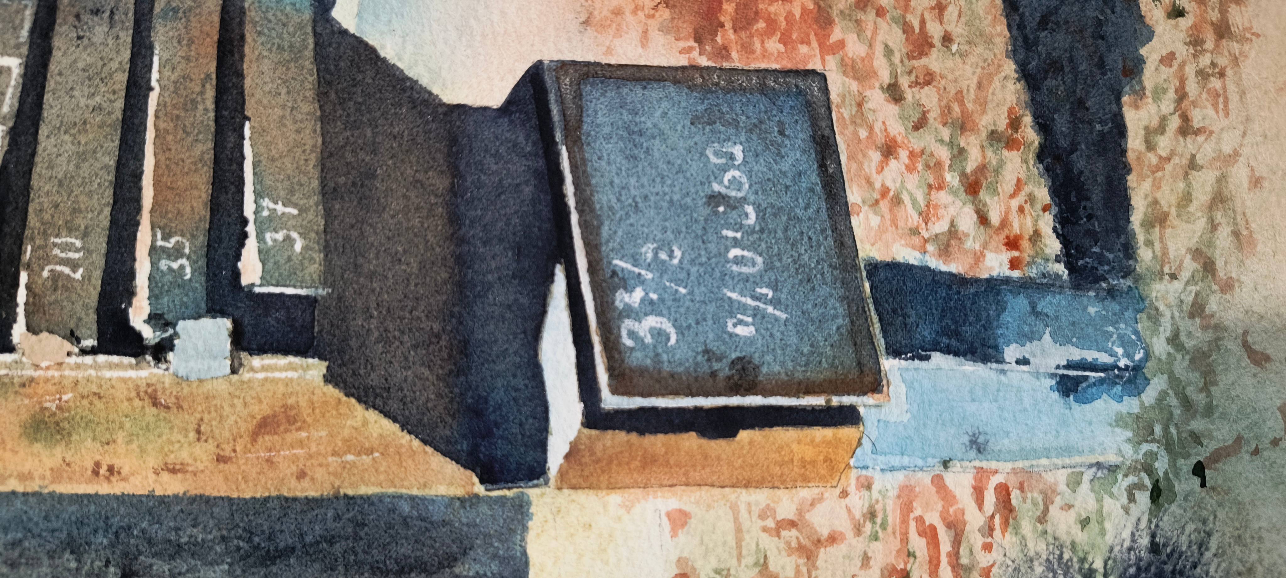 Ancient messenger Impressionistic Painting Eugene Kachan - Subjektiv.art