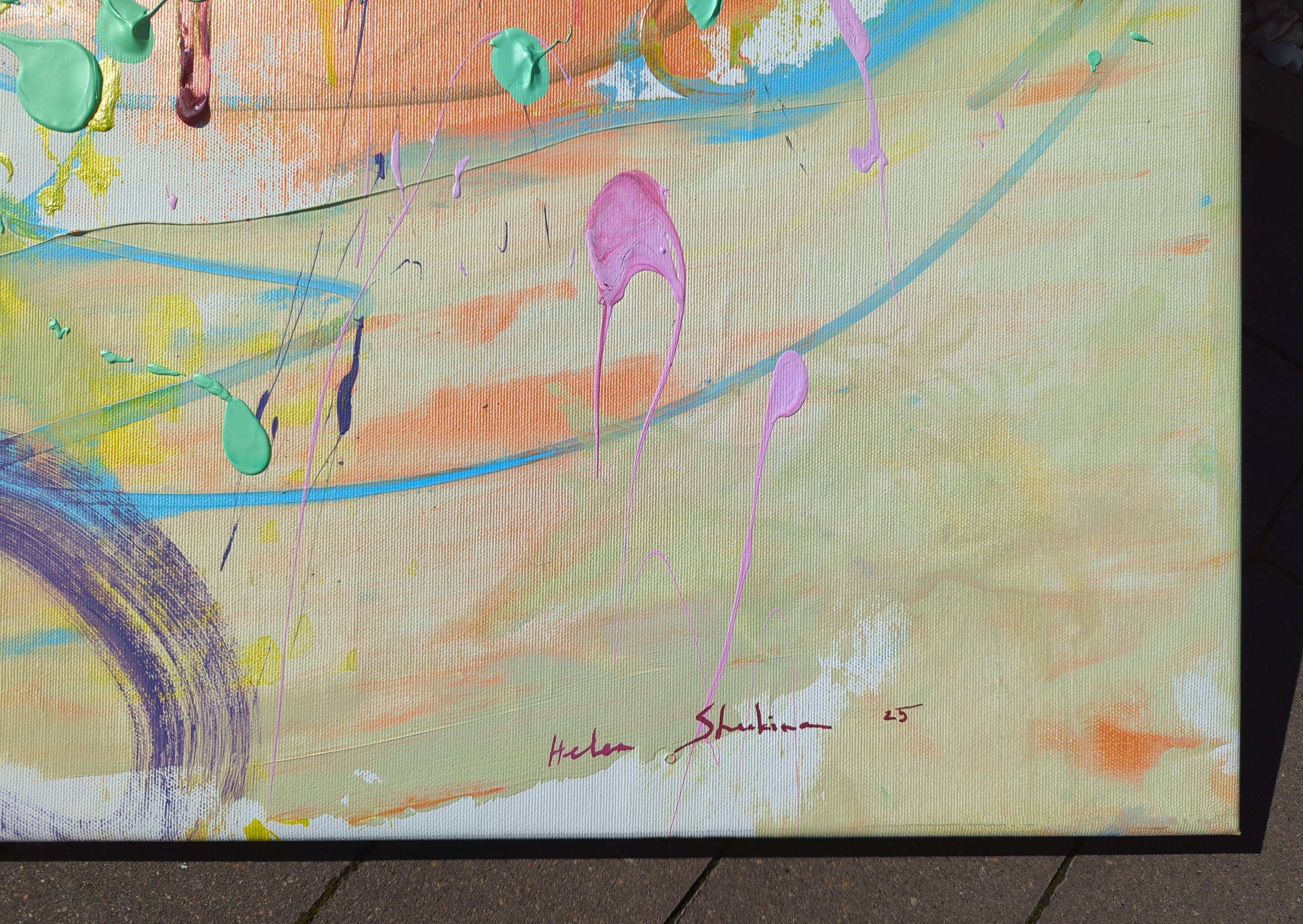 "Floret " Impressionistic Painting Helen Shukina - Subjektiv.art