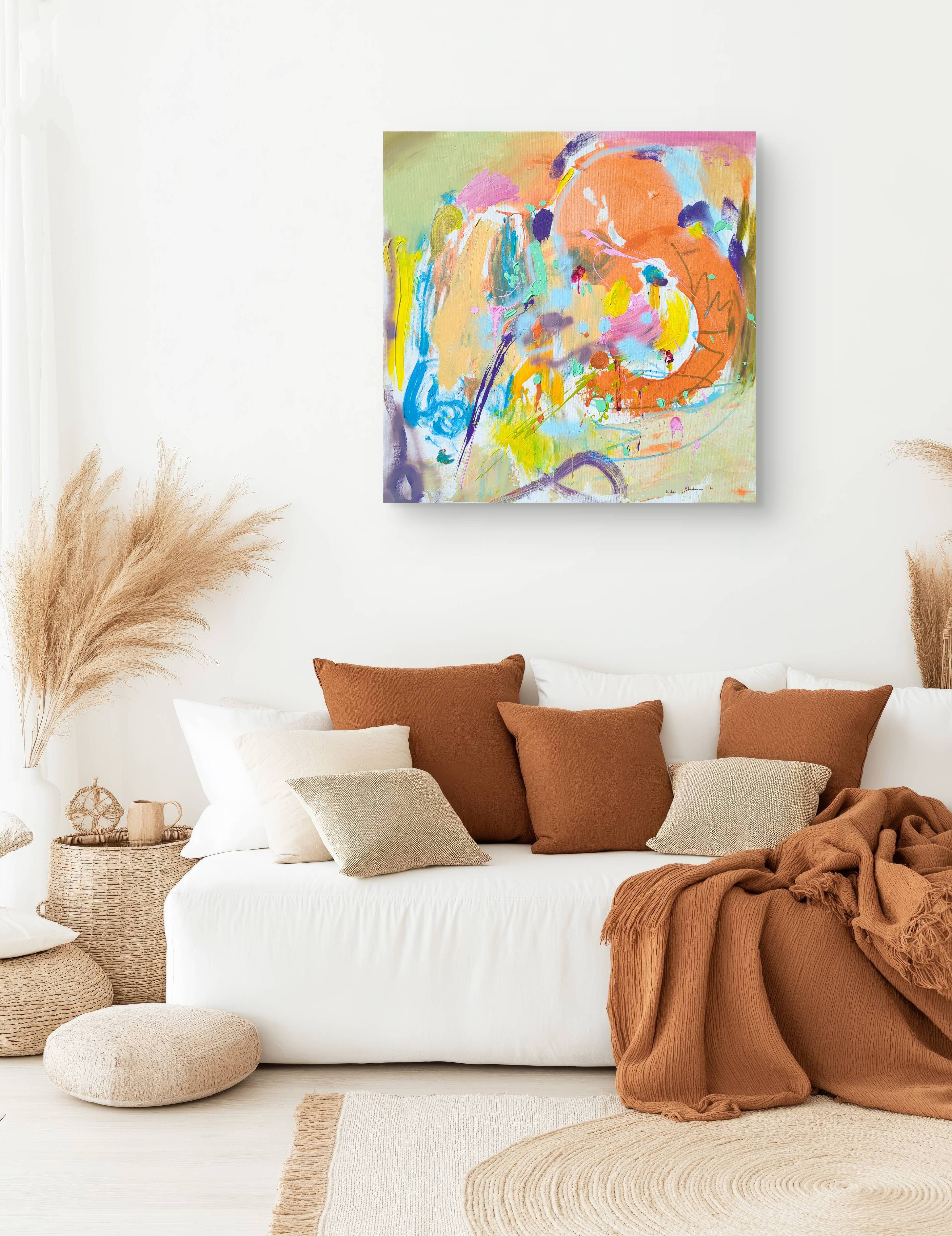 "Floret " Impressionistic Painting Helen Shukina - Subjektiv.art