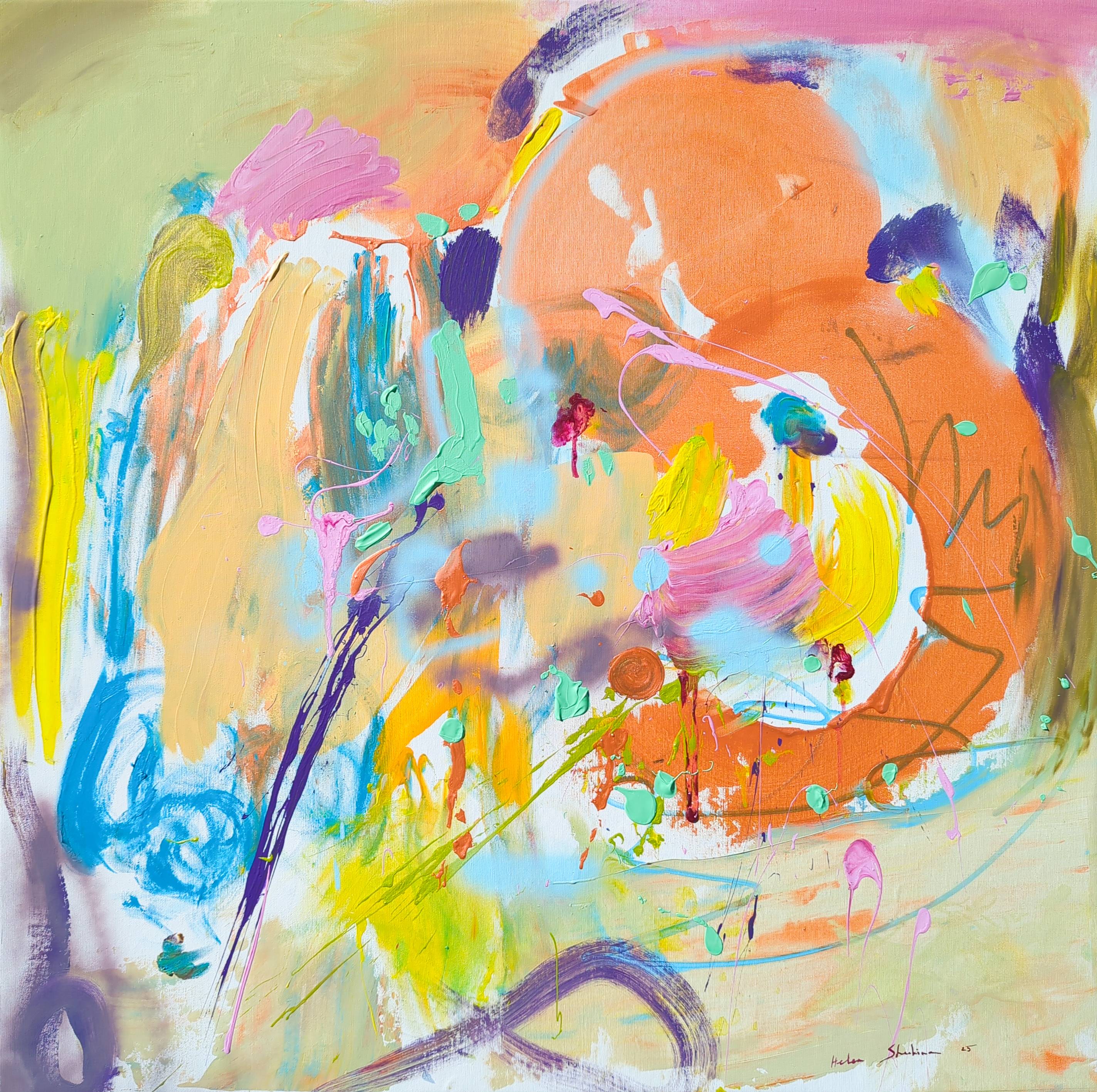 "Floret " Impressionistic Painting Helen Shukina - Subjektiv.art