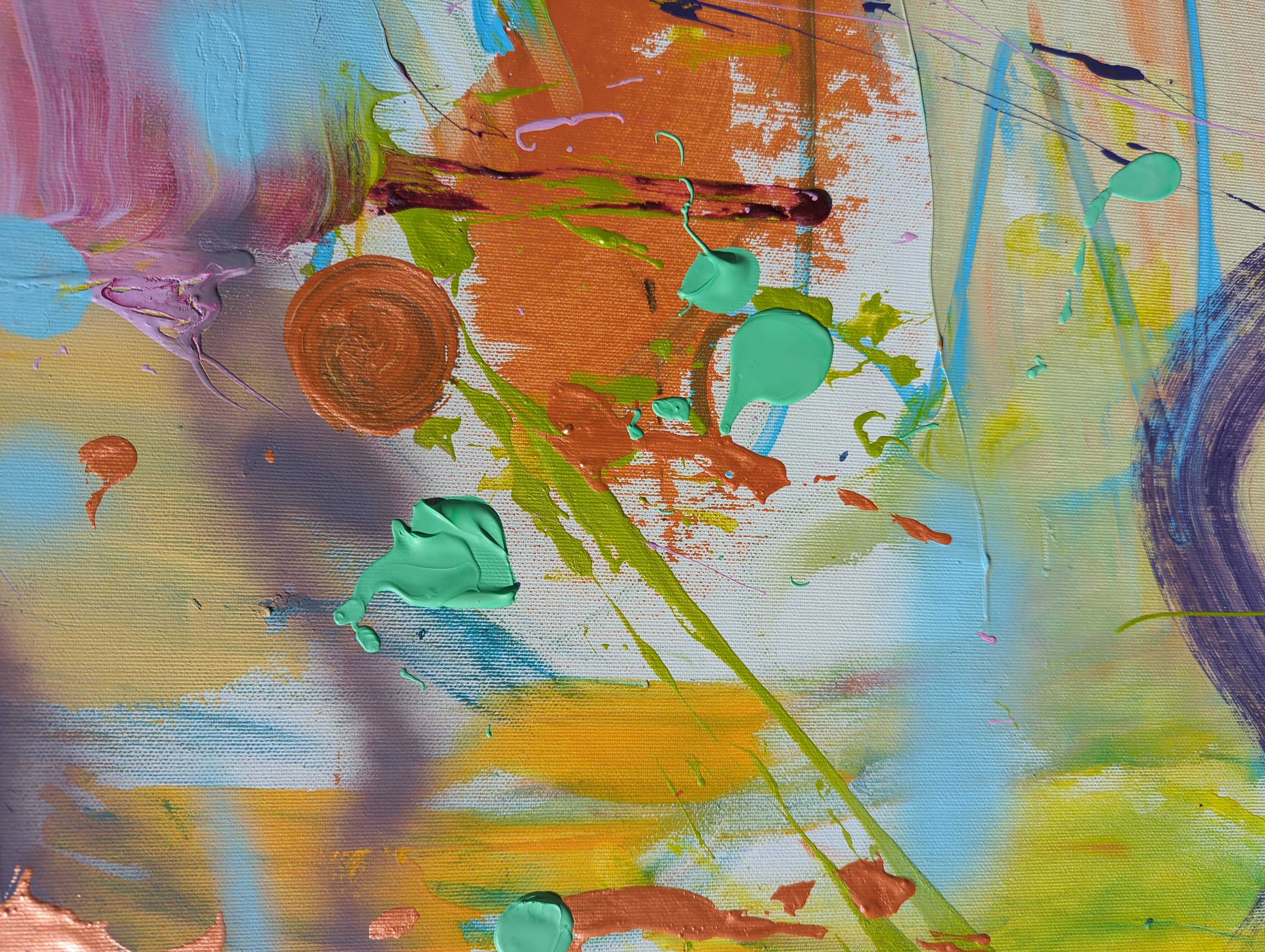 "Floret " Impressionistic Painting Helen Shukina - Subjektiv.art