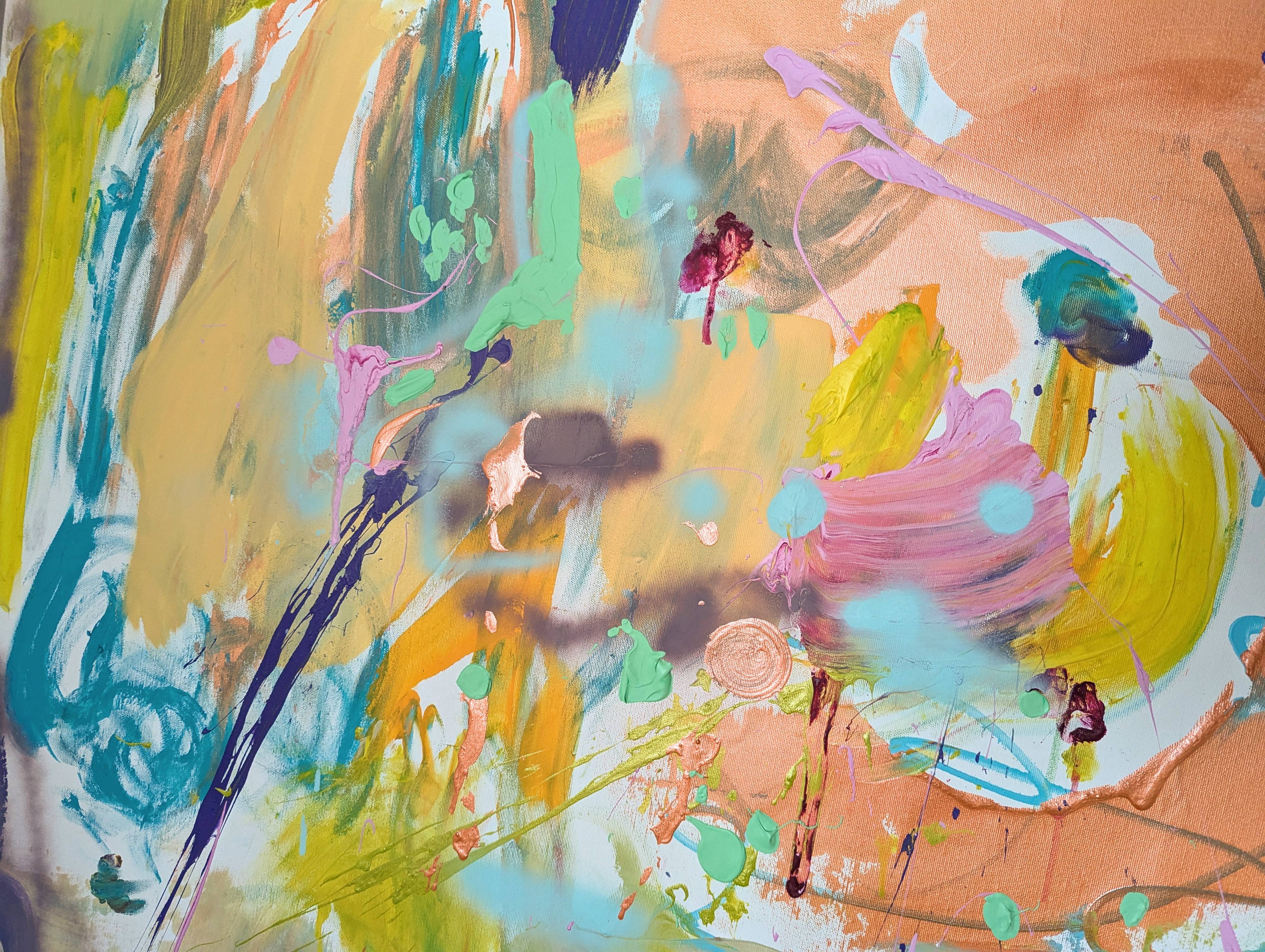 "Floret " Impressionistic Painting Helen Shukina - Subjektiv.art