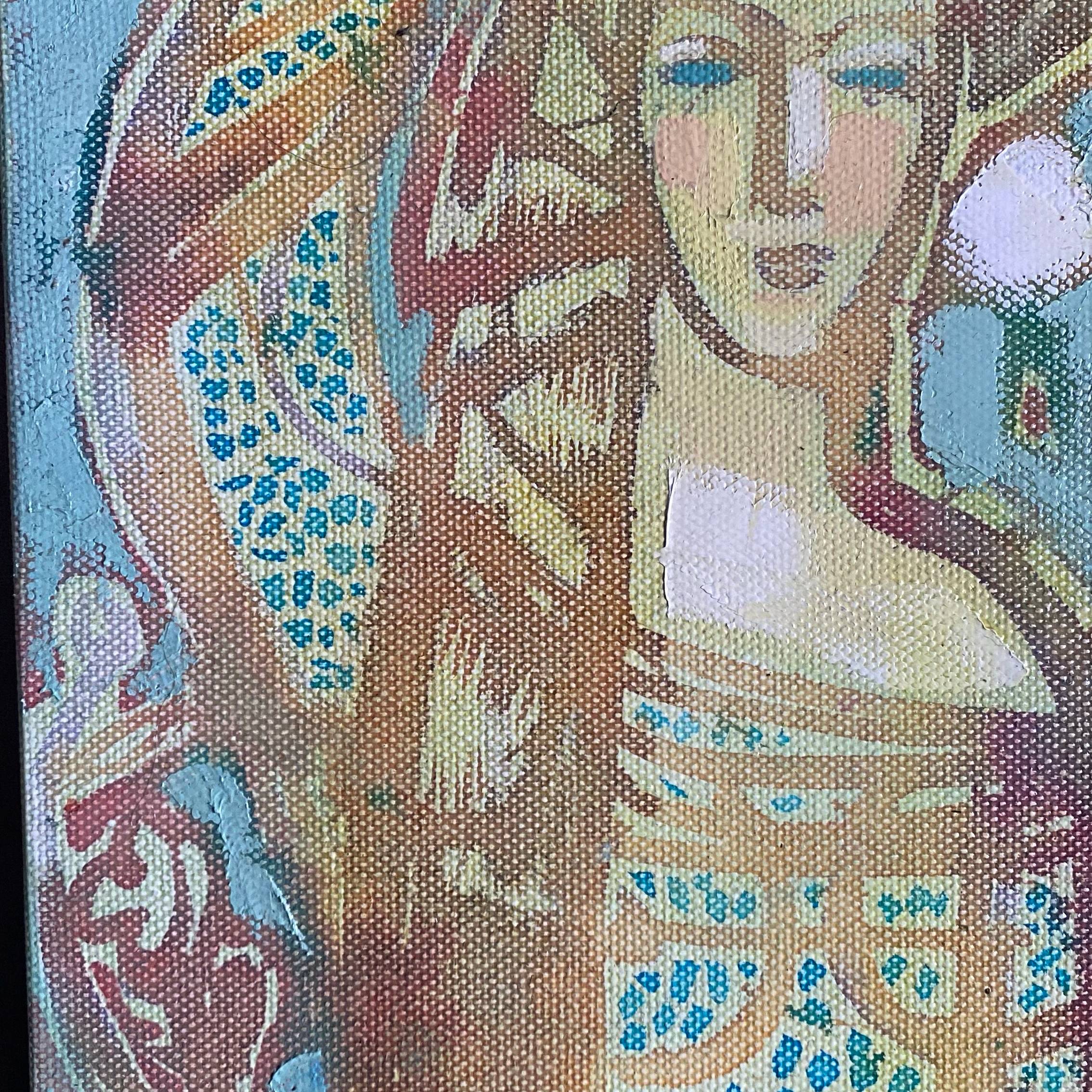 steppe flowers Fine Art Painting Myroslava Perevalska - Subjektiv.art
