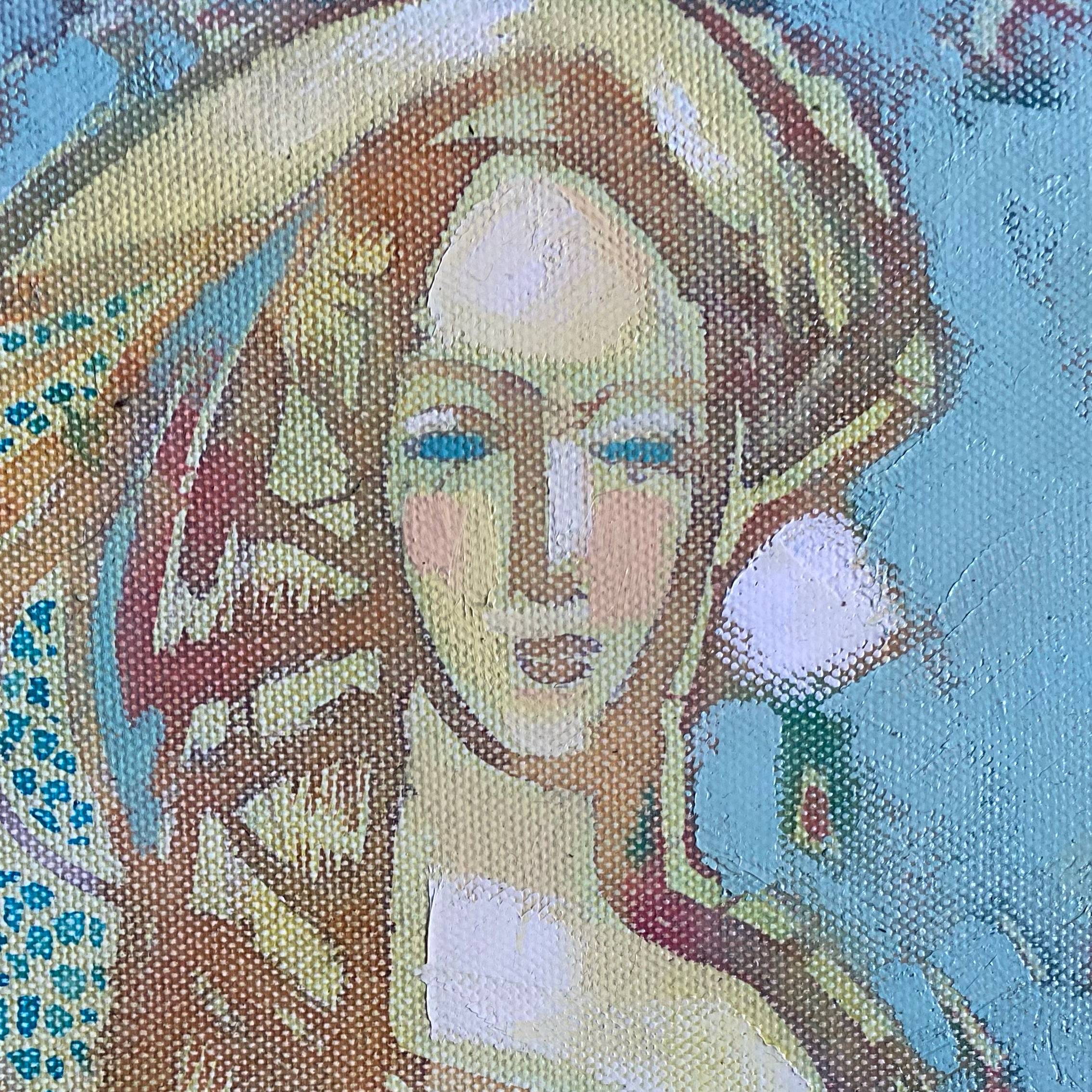steppe flowers Fine Art Painting Myroslava Perevalska - Subjektiv.art