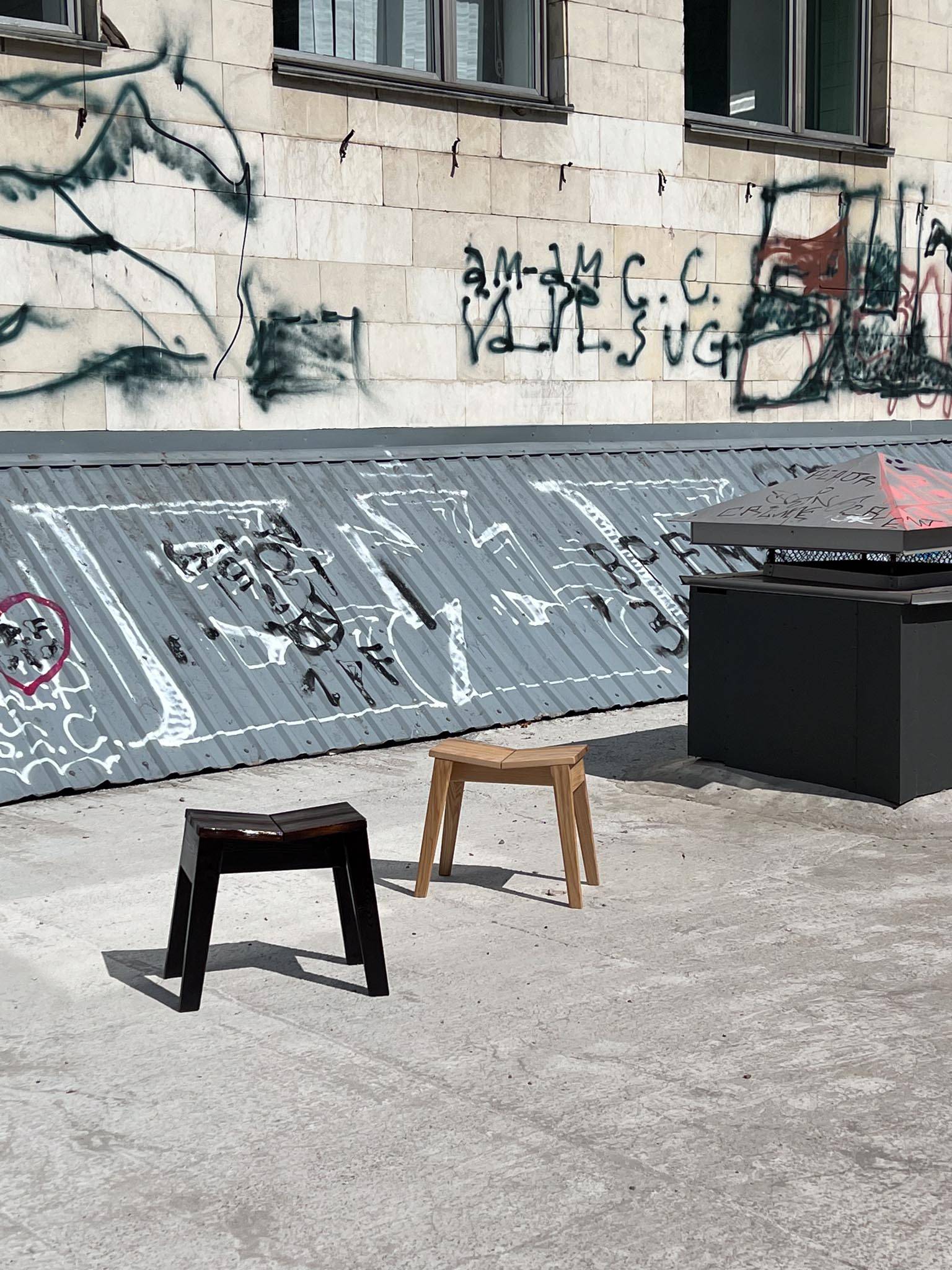 "Tropik" Stool Unspecified Sculpture Bogdan Kryvosheya - Subjektiv.art