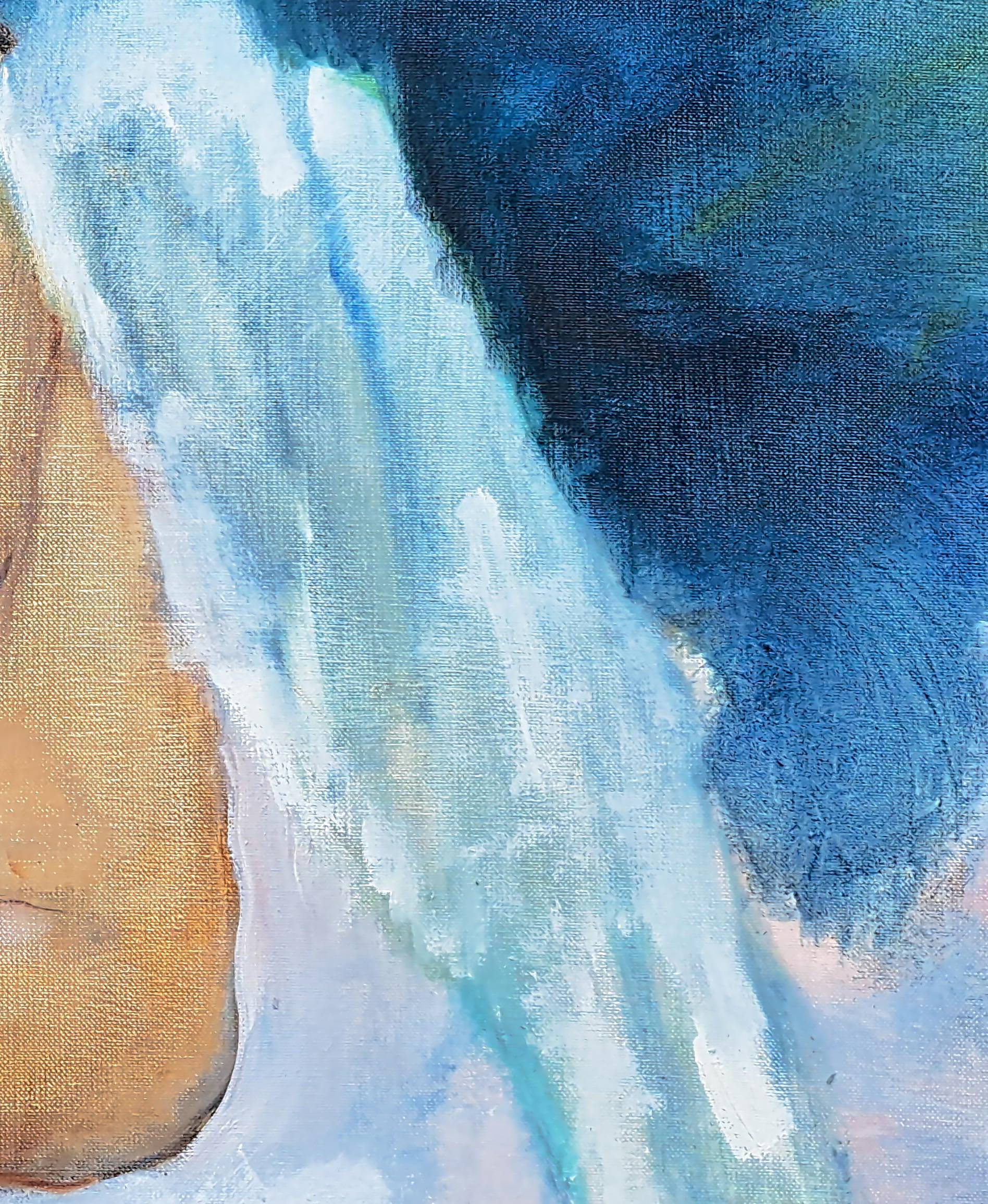 Nude Expressive and gestural Painting Oleksandr Topchyi - Subjektiv.art