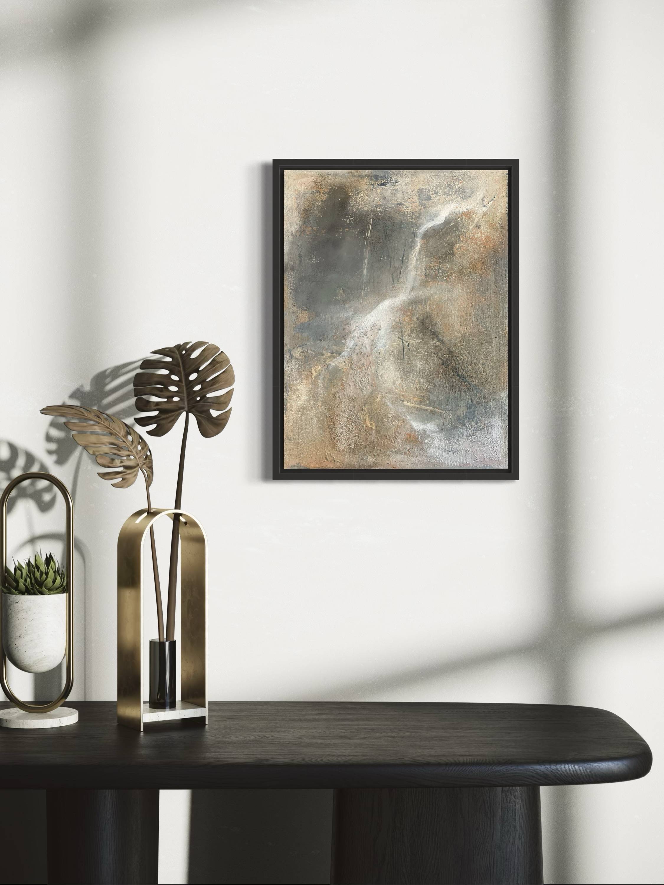 Composition #2 Abstract Painting Aliona Koroliova - Subjektiv.art