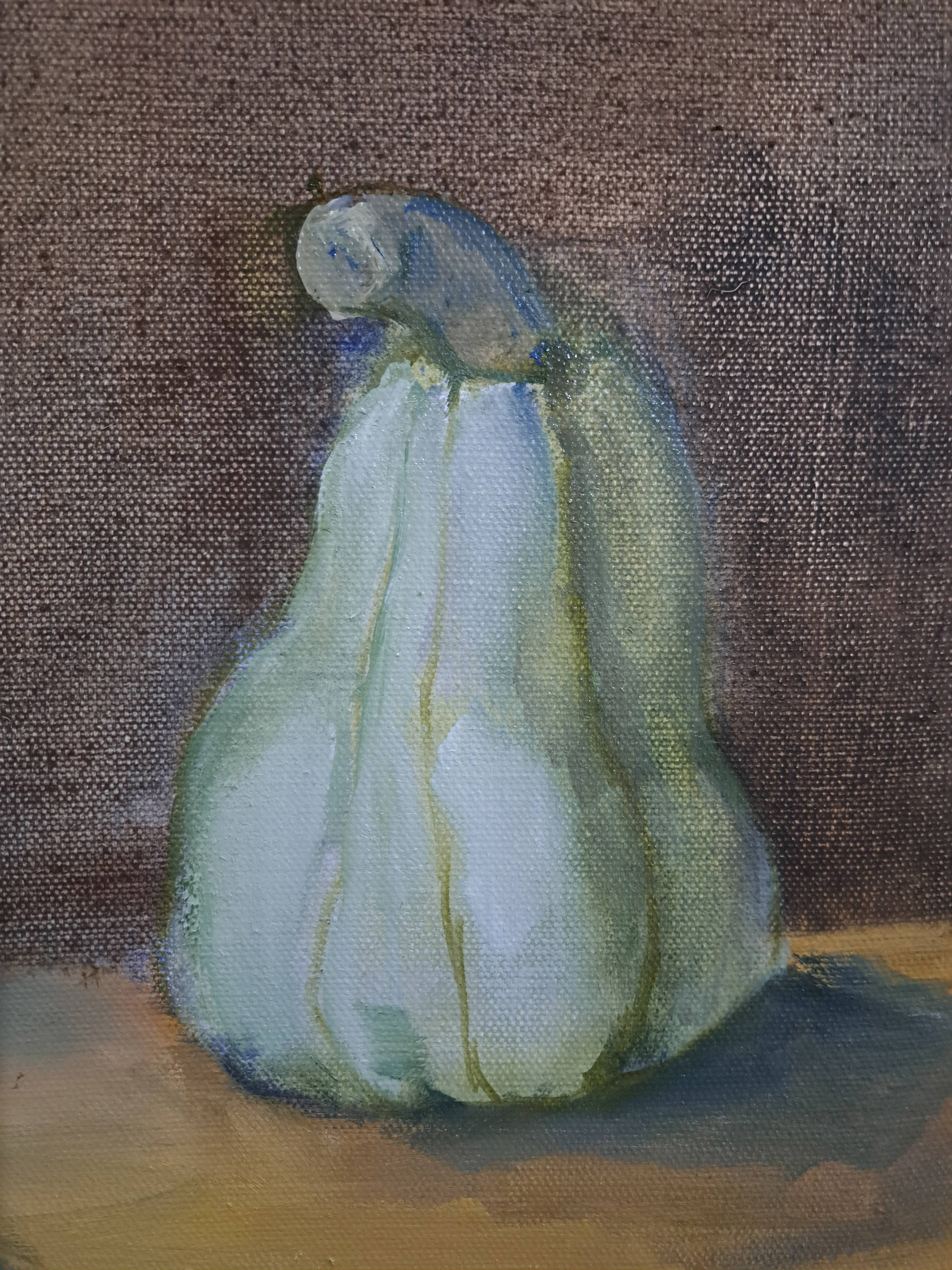 Pumpkin and salmon Expressive and gestural Painting Oleksandr Topchyi - Subjektiv.art