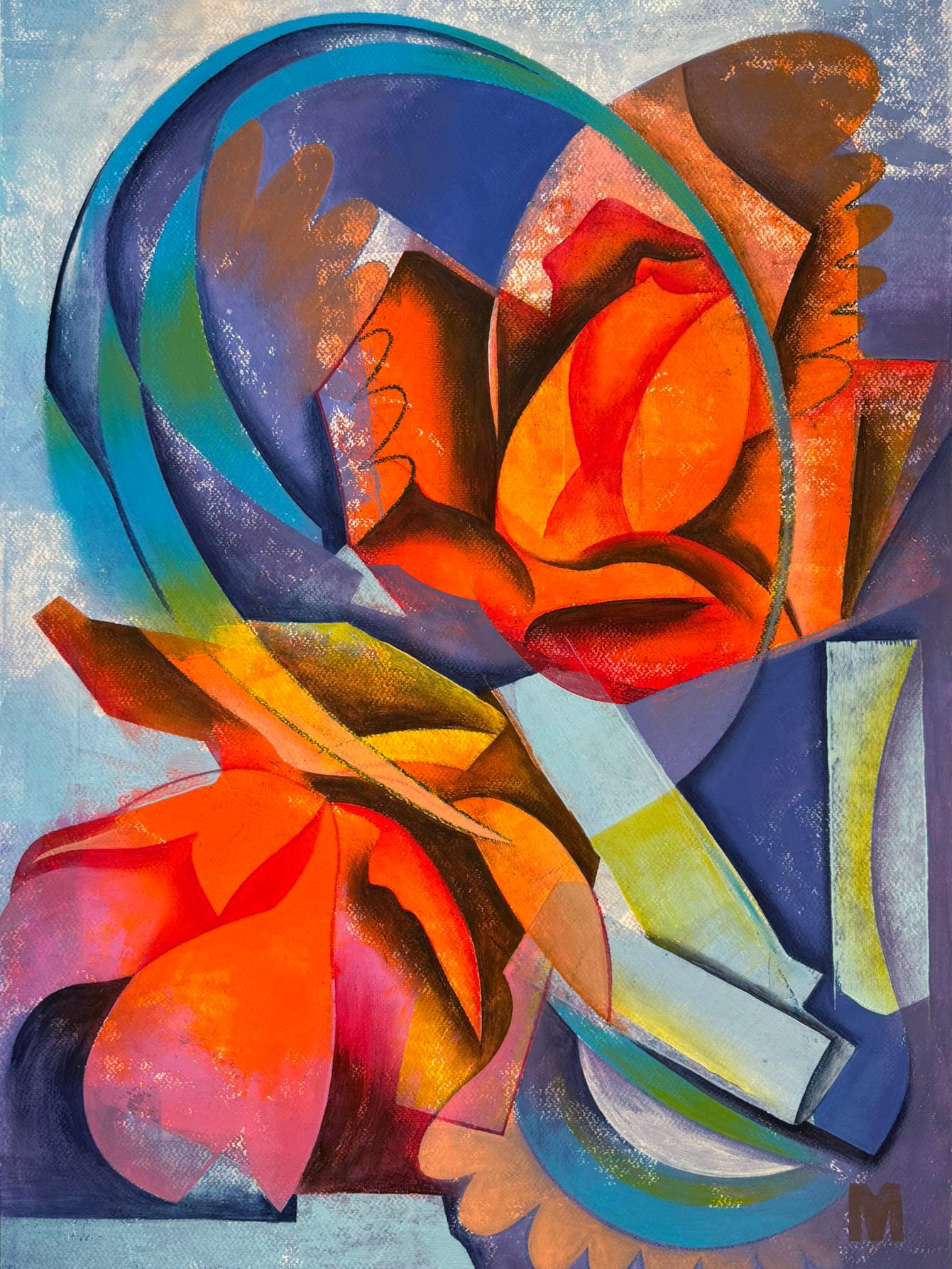 Abstract and non-figurative