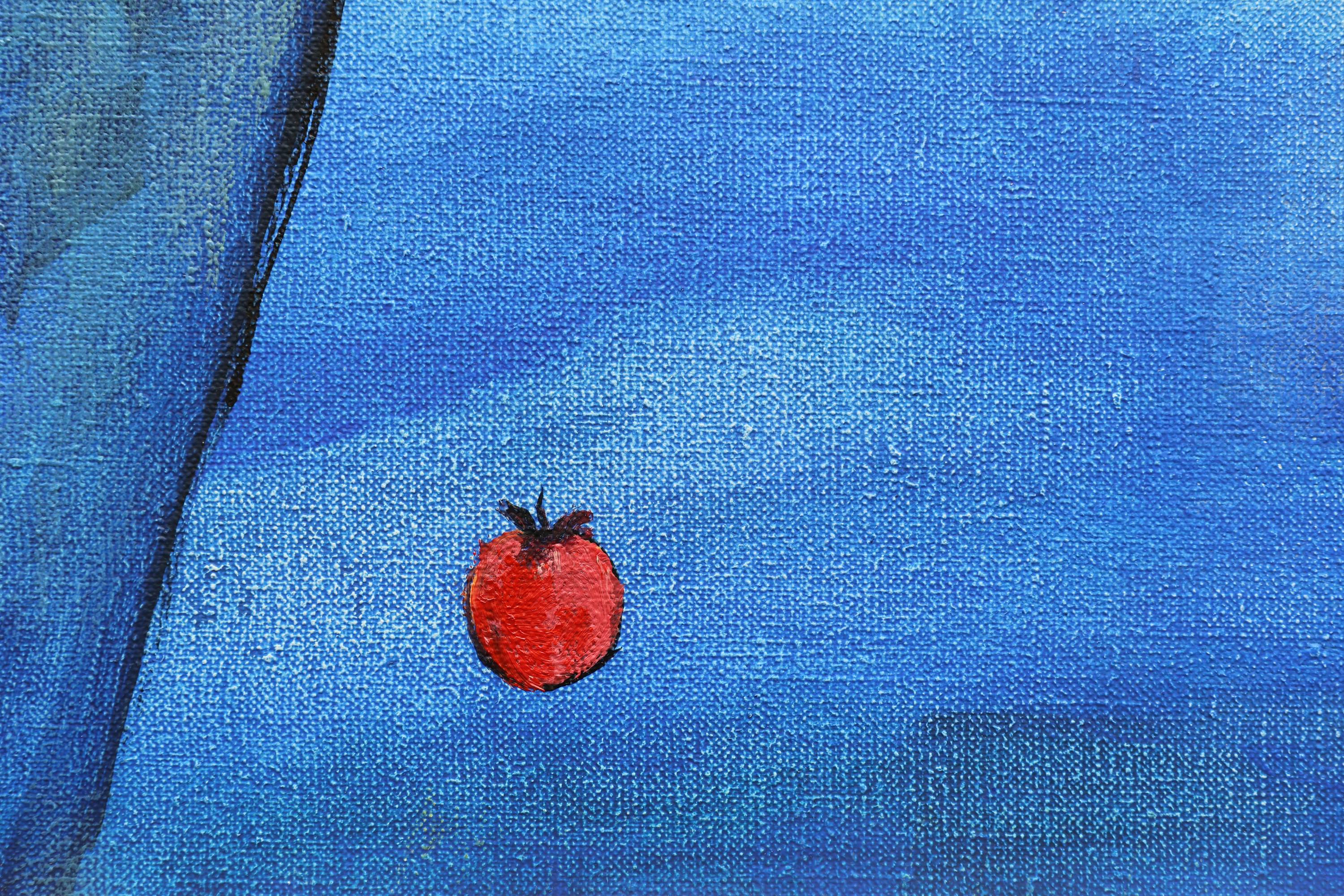 Orchid and little tomato Fine Art Painting Artem Andreichuk - Subjektiv.art