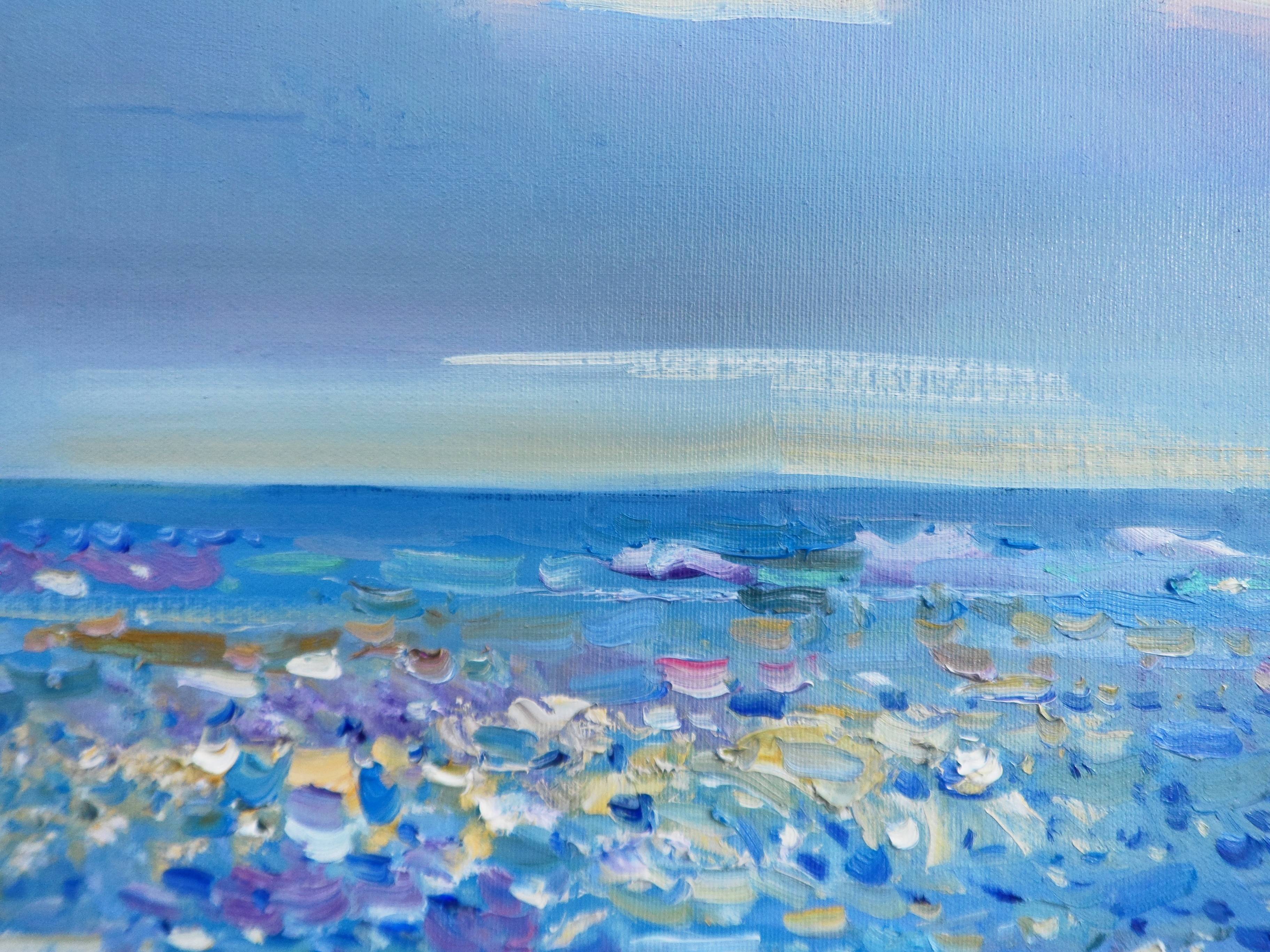 " Impression 2 " Expressive and gestural Painting Yehor Dulin - Subjektiv.art