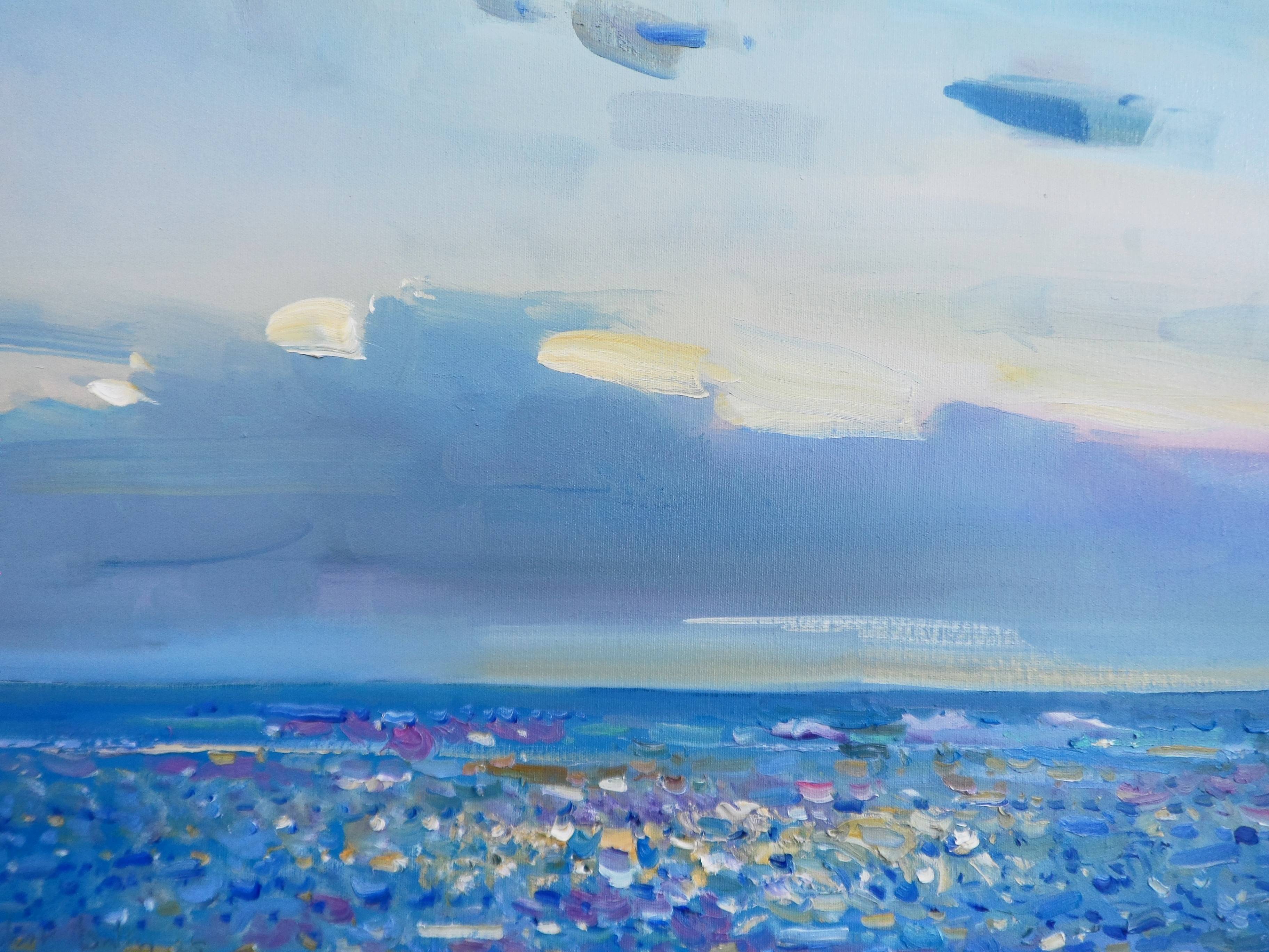 " Impression 2 " Expressive and gestural Painting Yehor Dulin - Subjektiv.art