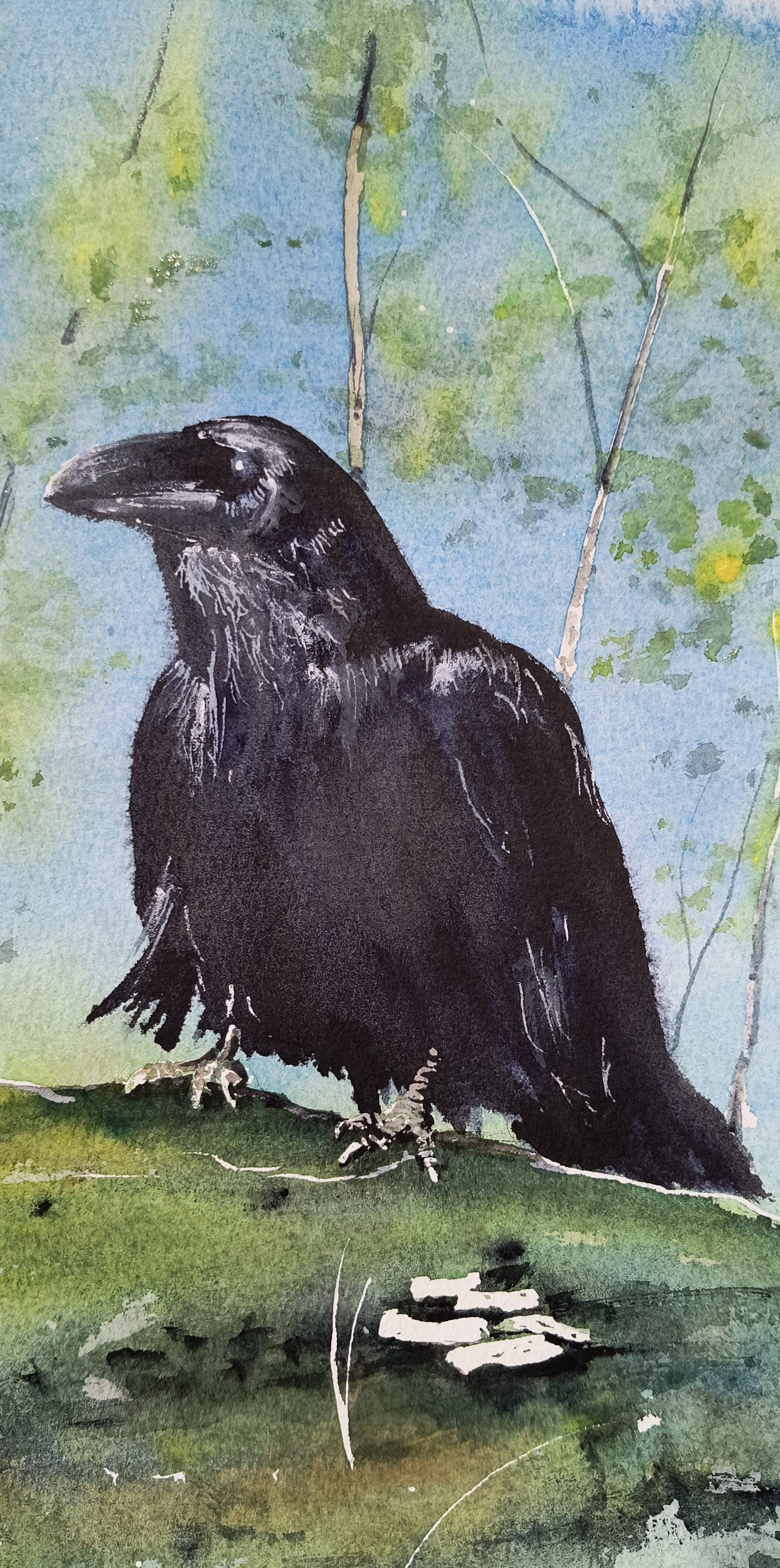 Who didn't hide… Impressionistic Painting Eugene Kachan - Subjektiv.art