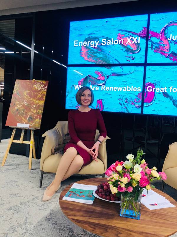 Peace despite Anxiety Abstract Painting Olha Bosak - Subjektiv.art