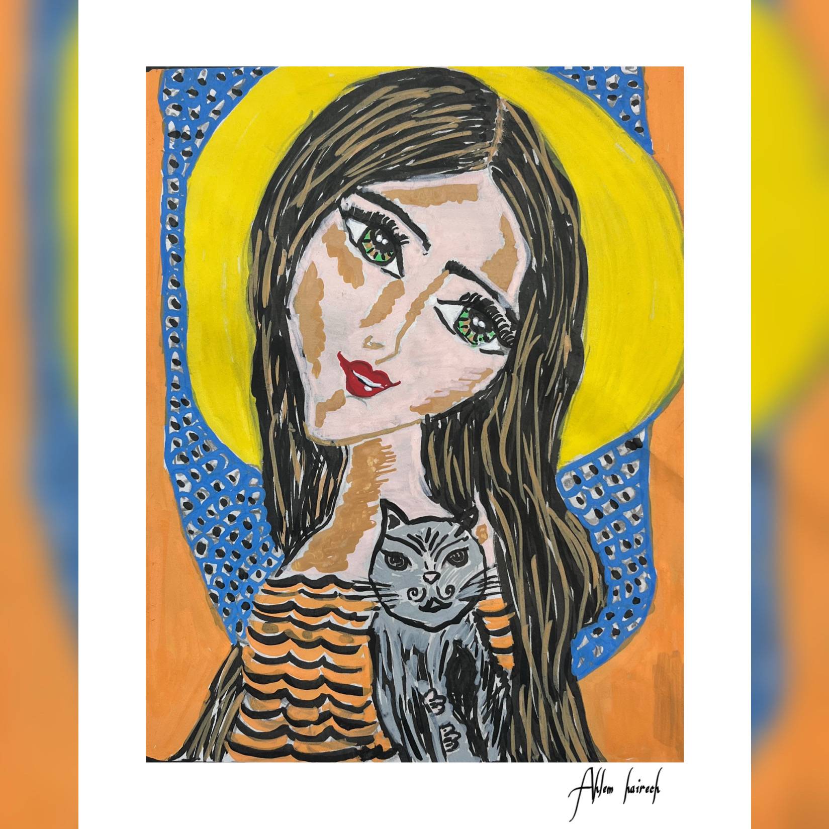 My cat is my life - Subjektiv.art