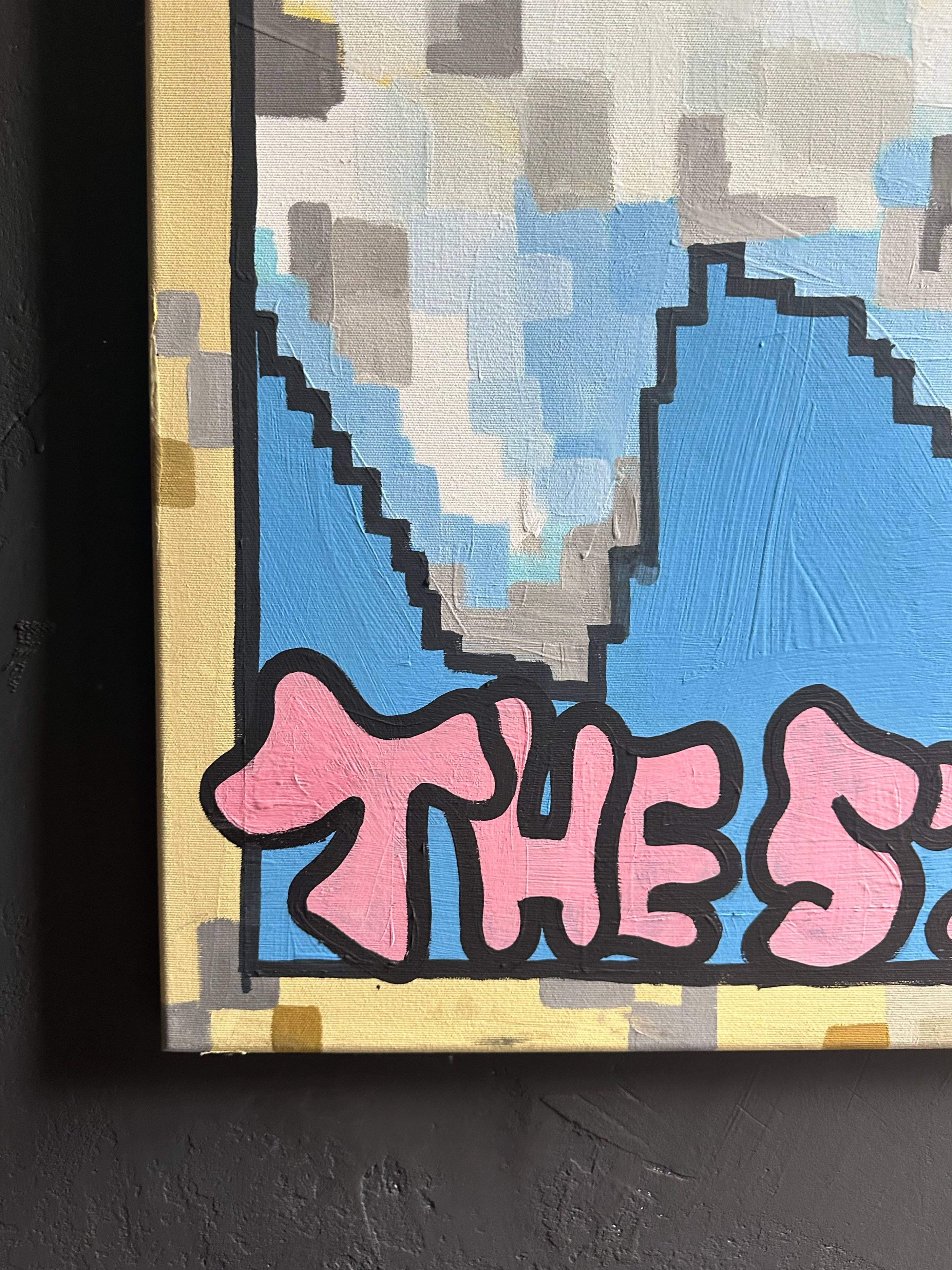 Star Pop art Painting Sestry Feldman - Subjektiv.art