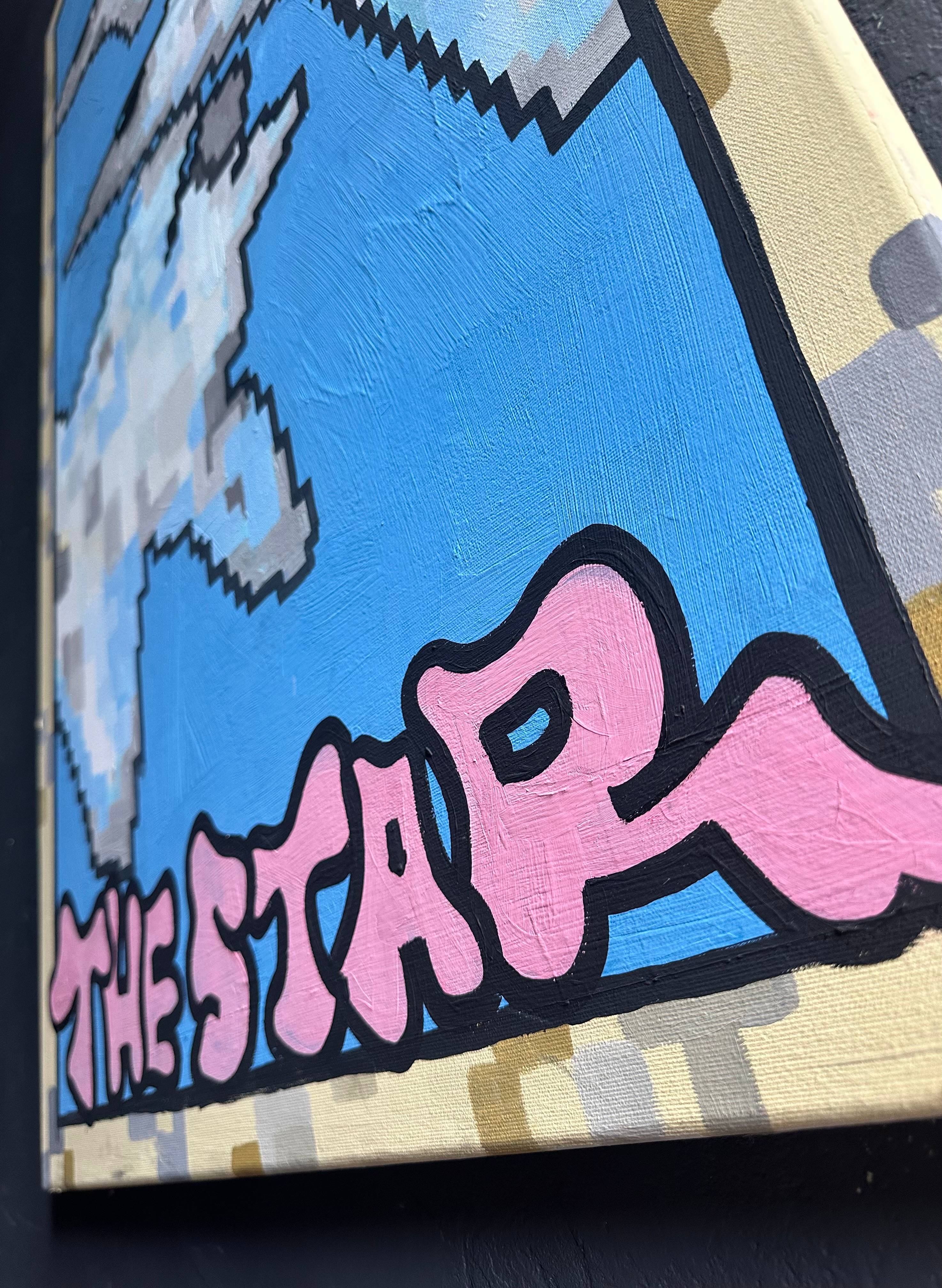Star Pop art Painting Sestry Feldman - Subjektiv.art
