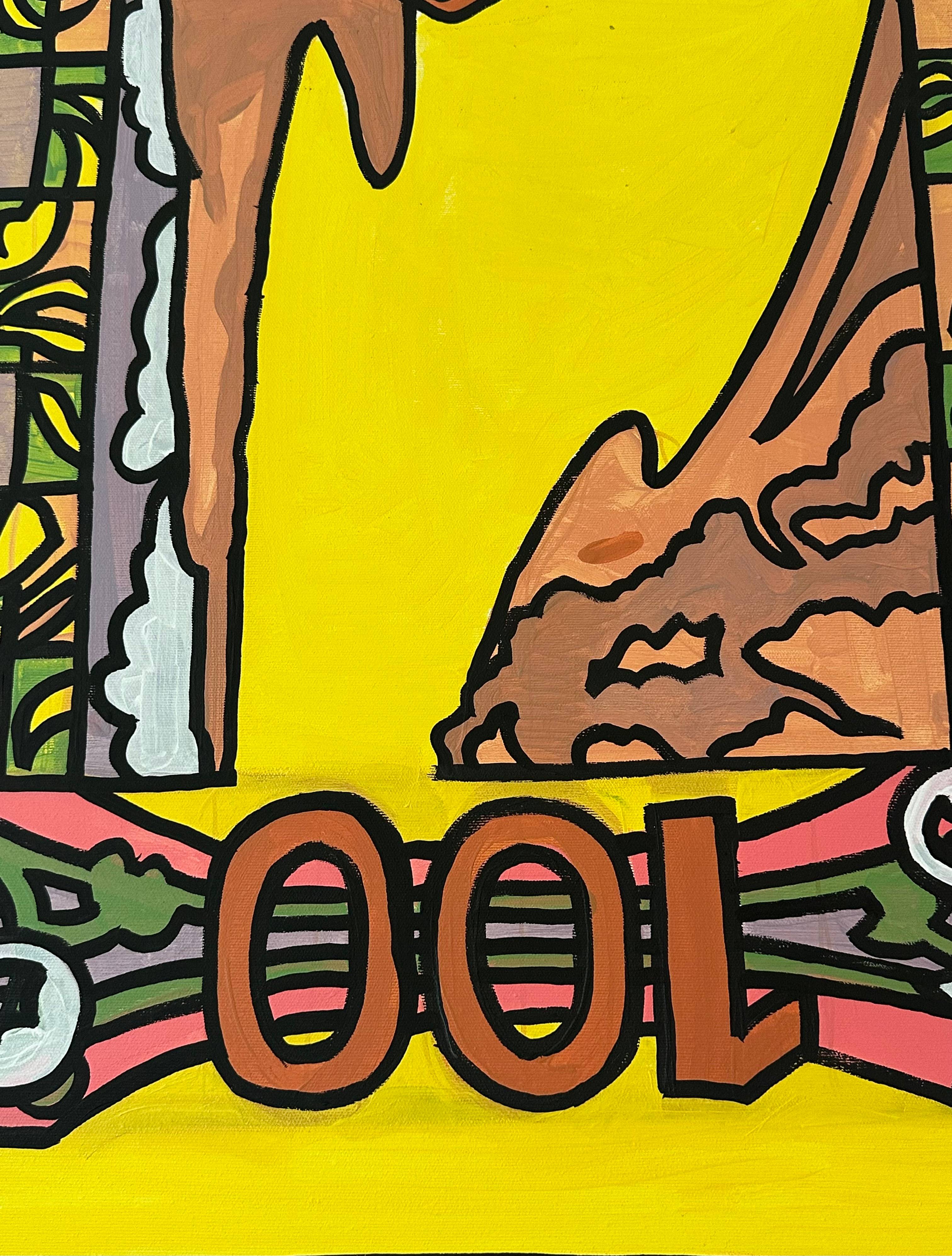 100 ₴ Pop art Painting Sestry Feldman - Subjektiv.art
