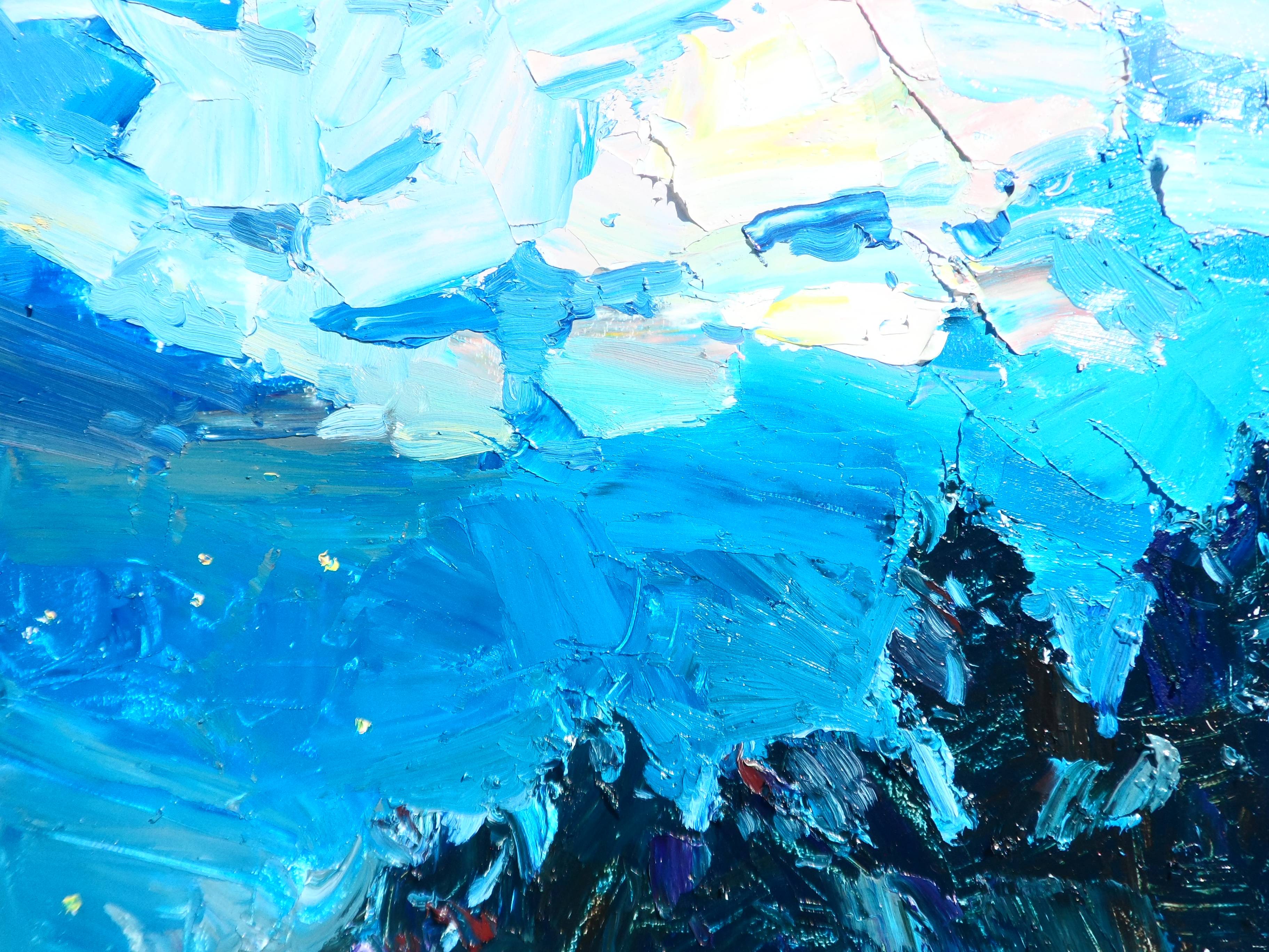 " Moonlit night " Fine Art Painting Yehor Dulin - Subjektiv.art