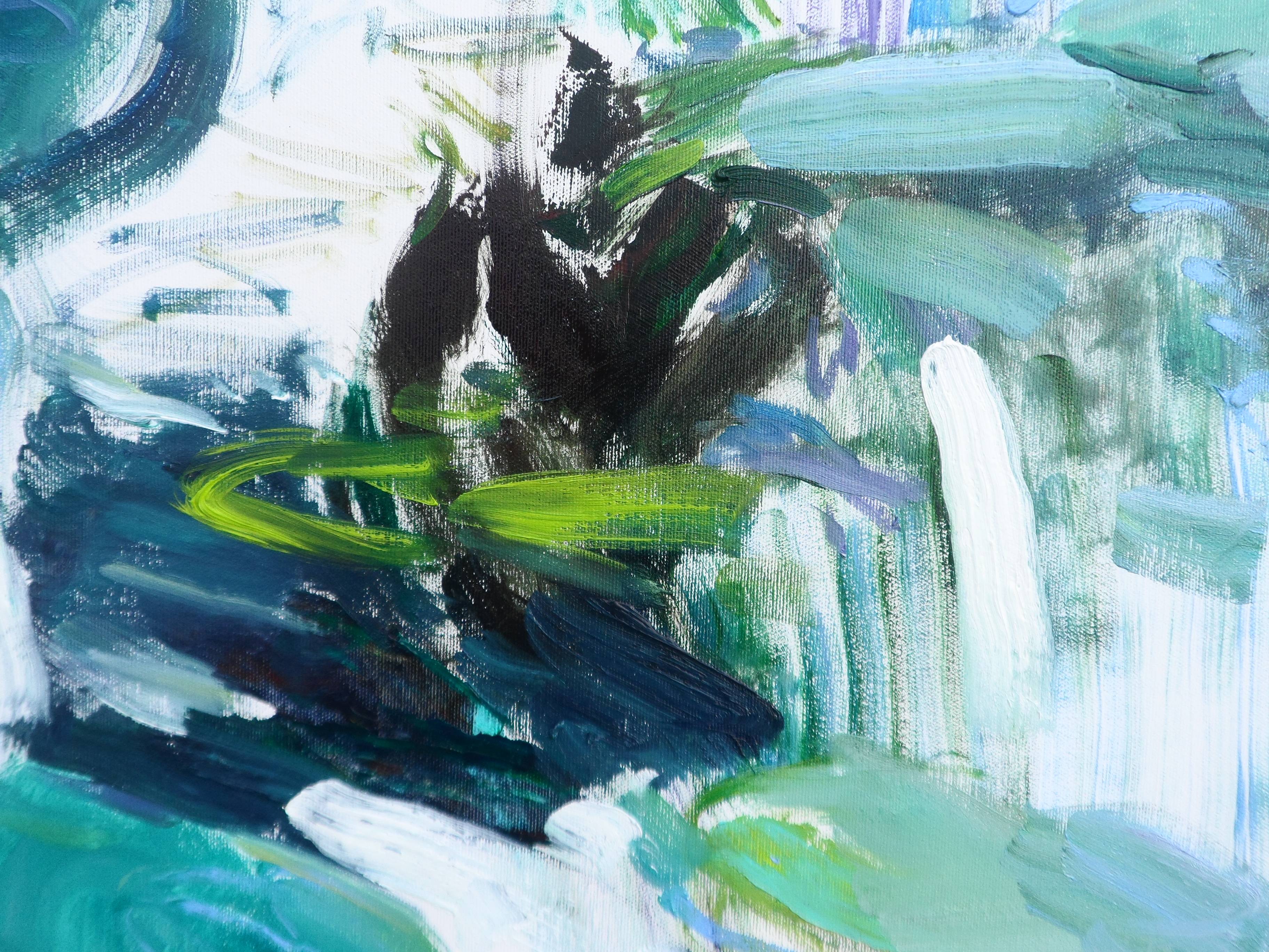 " Jazz music " Impressionistic Painting Yehor Dulin - Subjektiv.art
