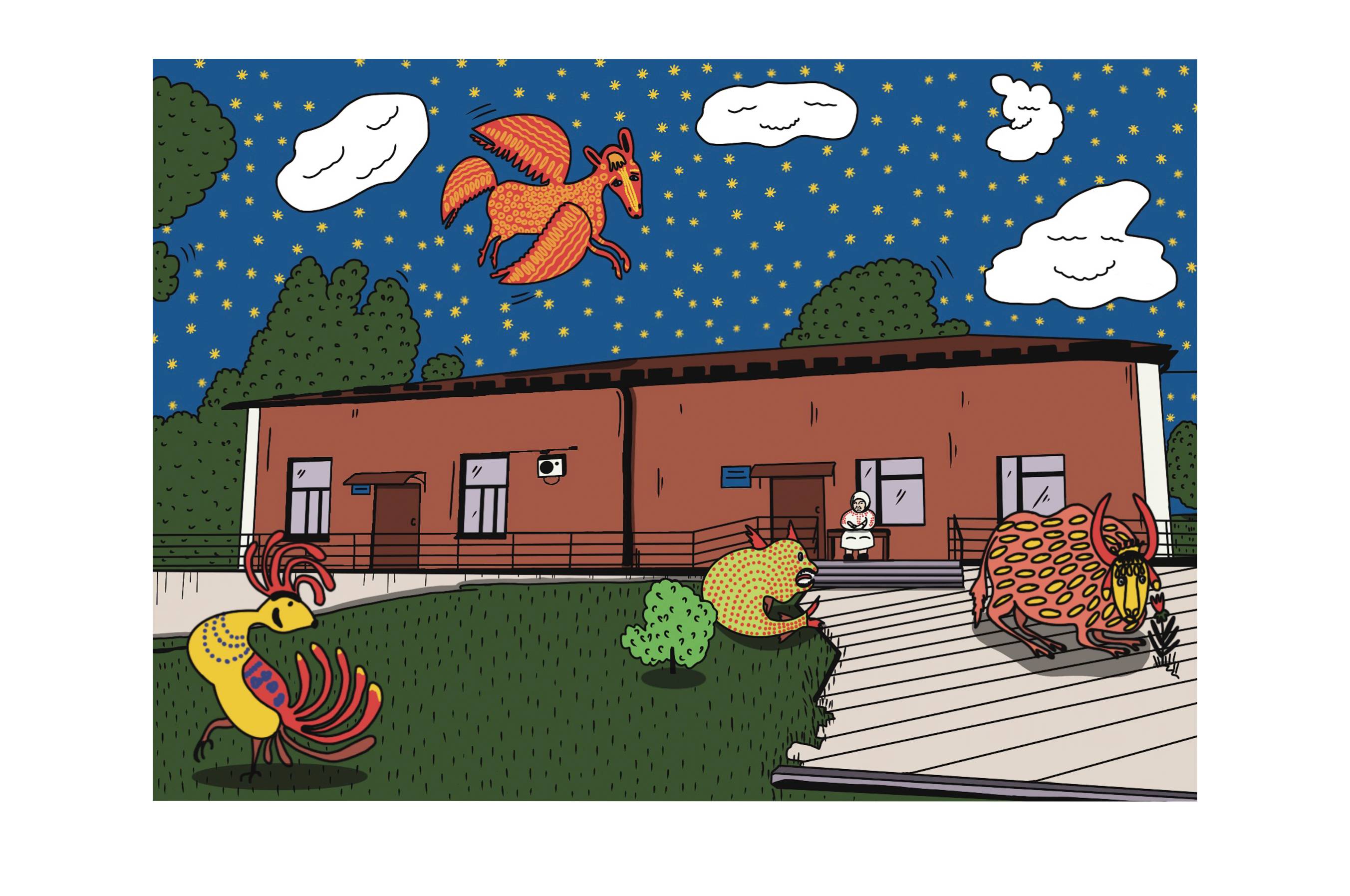 Ivankiv Naive Prints Tamara Safarova - Subjektiv.art