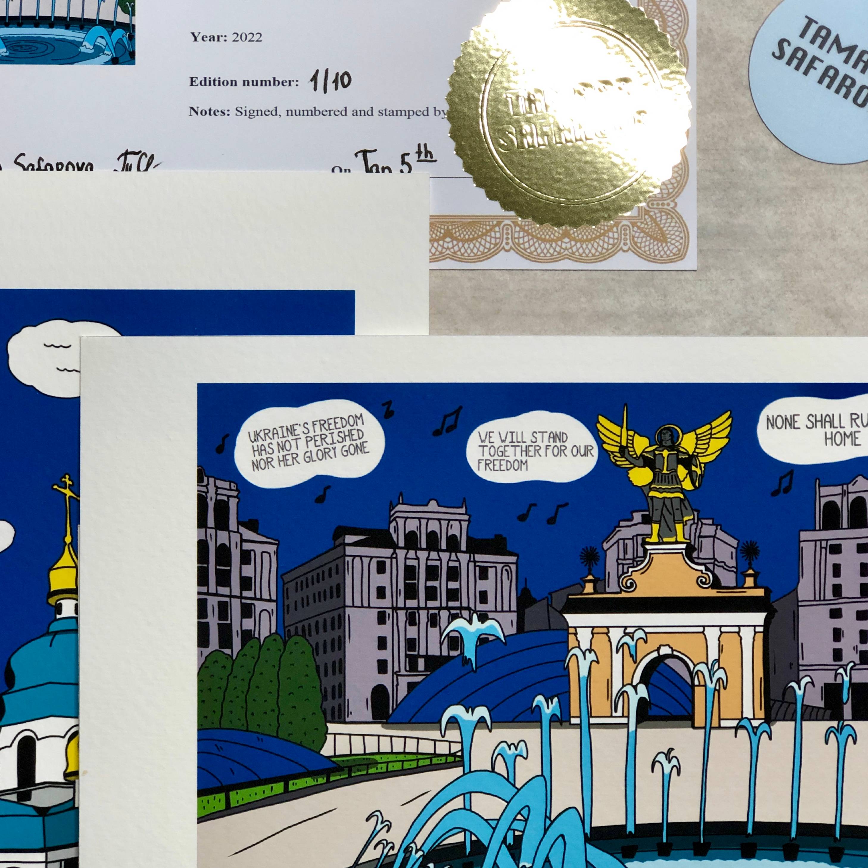 Ivankiv Naive Prints Tamara Safarova - Subjektiv.art