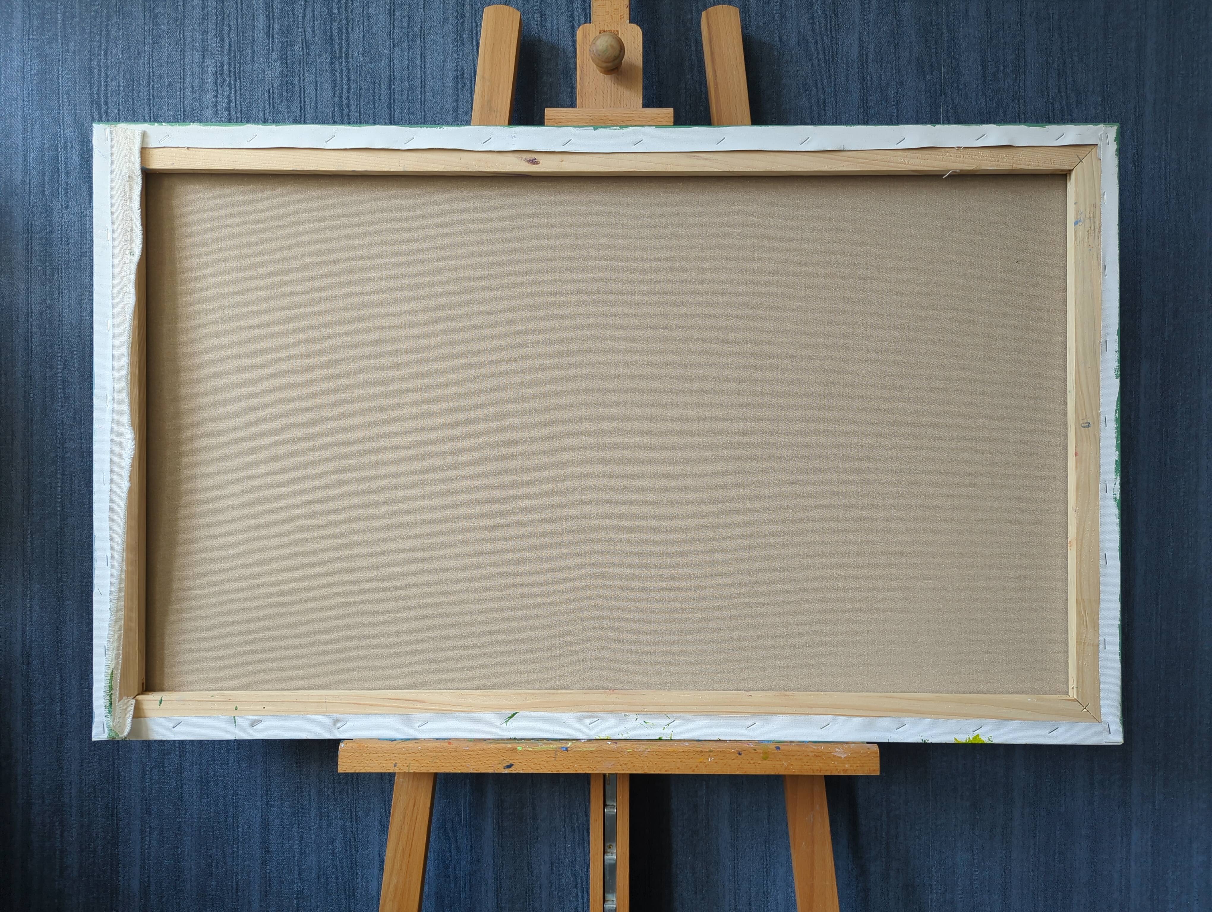 "In The Heart of the Garden" Expressive and gestural Painting Helen Shukina - Subjektiv.art