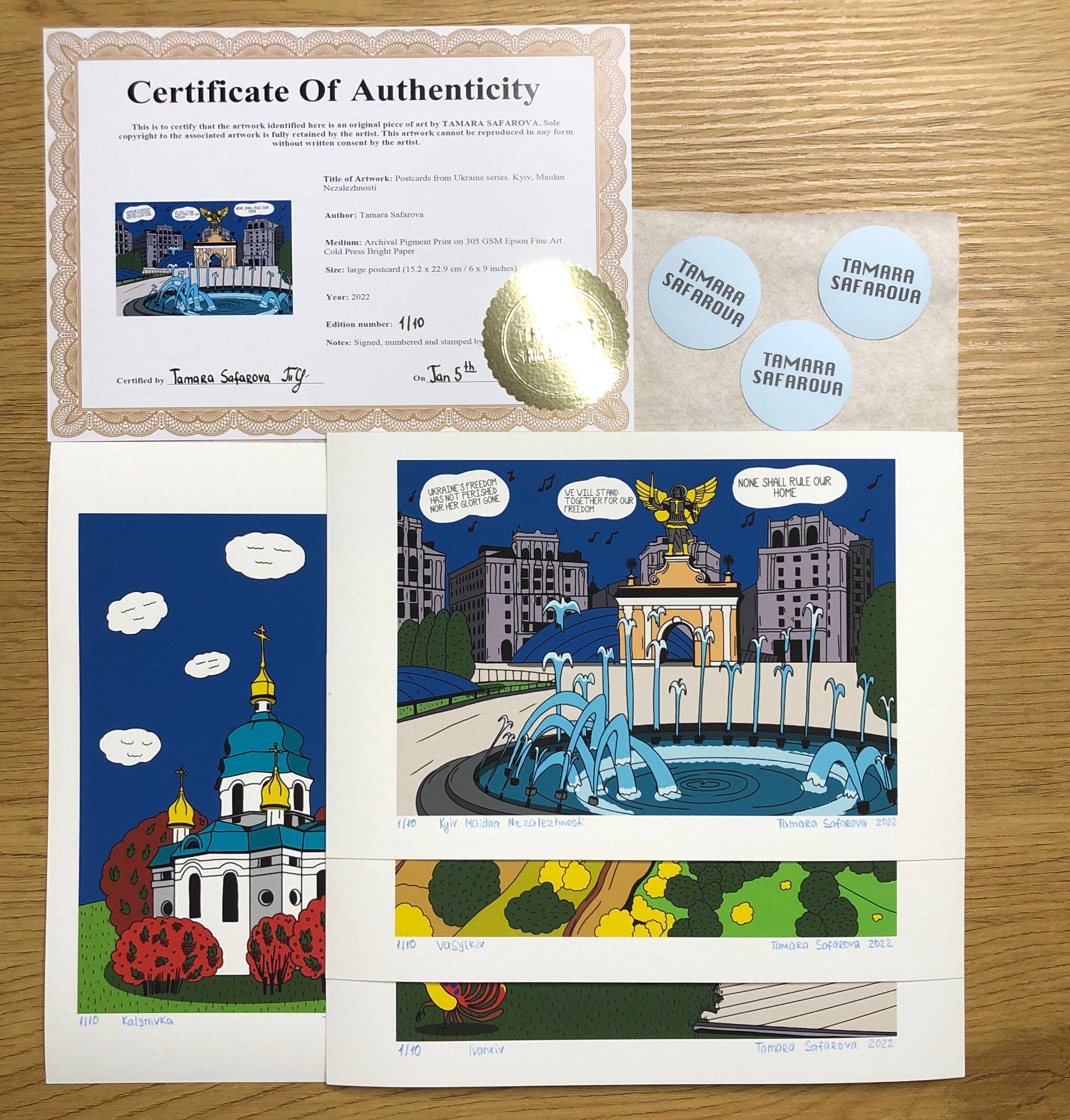 Vasylkiv Naive Prints Tamara Safarova - Subjektiv.art