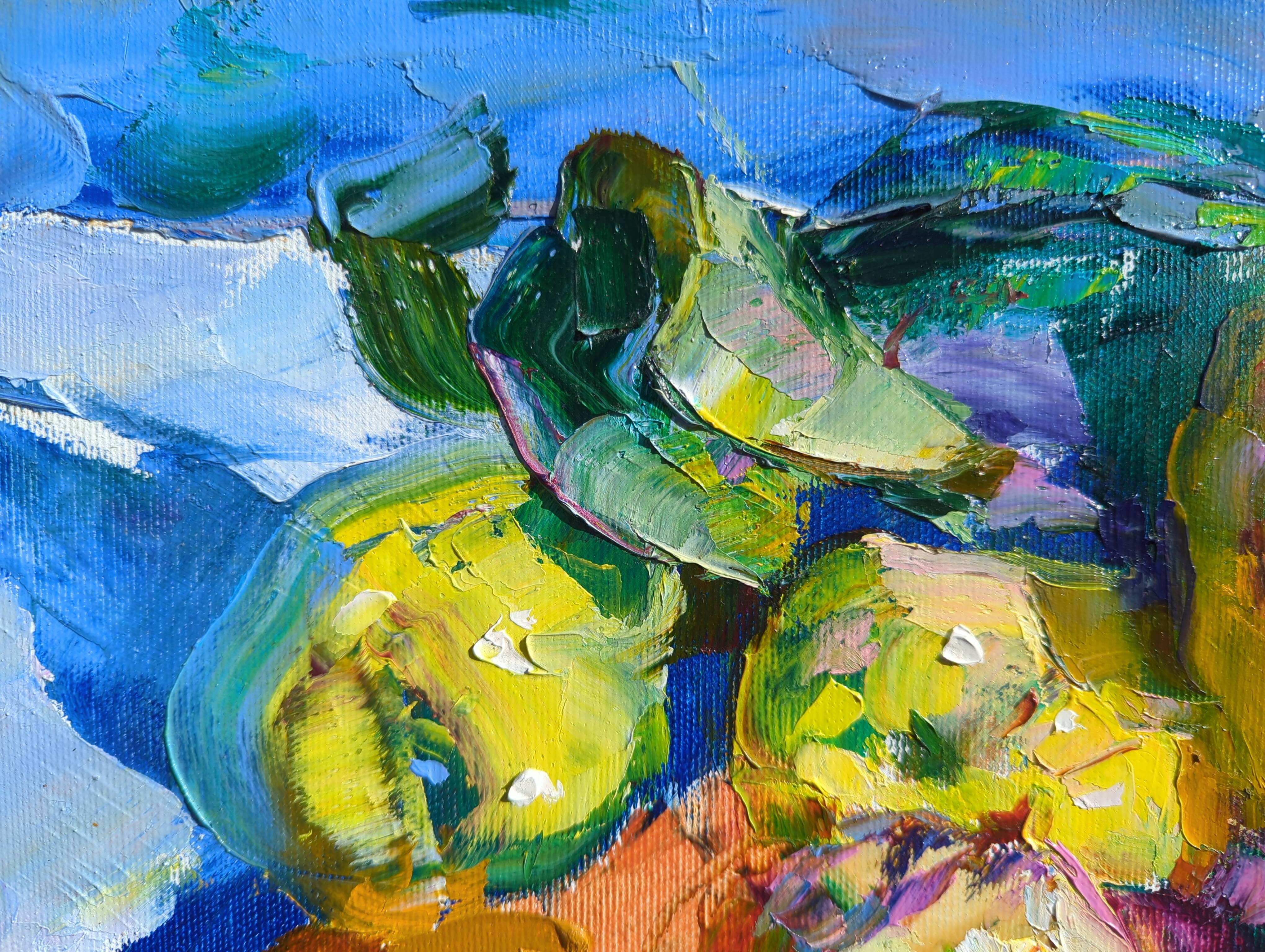 "In the rays of the autumn sun." Impressionistic Painting Helen Shukina - Subjektiv.art