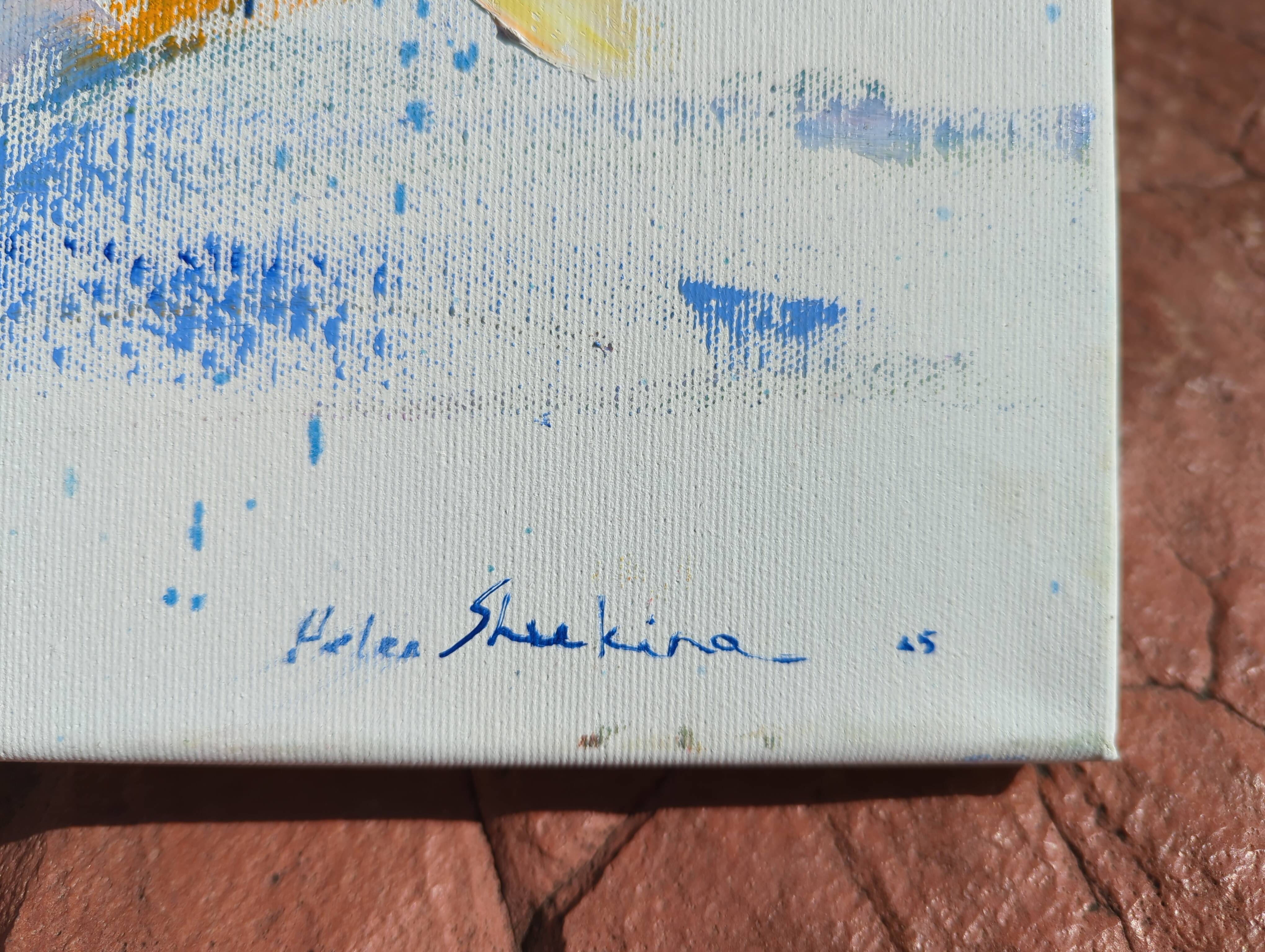 "In the rays of the autumn sun." Impressionistic Painting Helen Shukina - Subjektiv.art