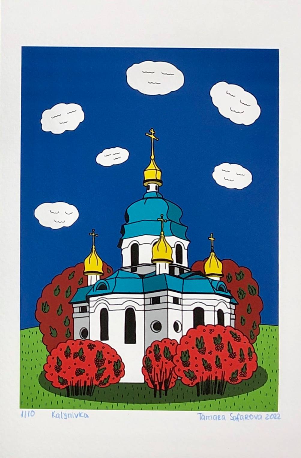 Kalynivka Naive Prints Tamara Safarova - Subjektiv.art
