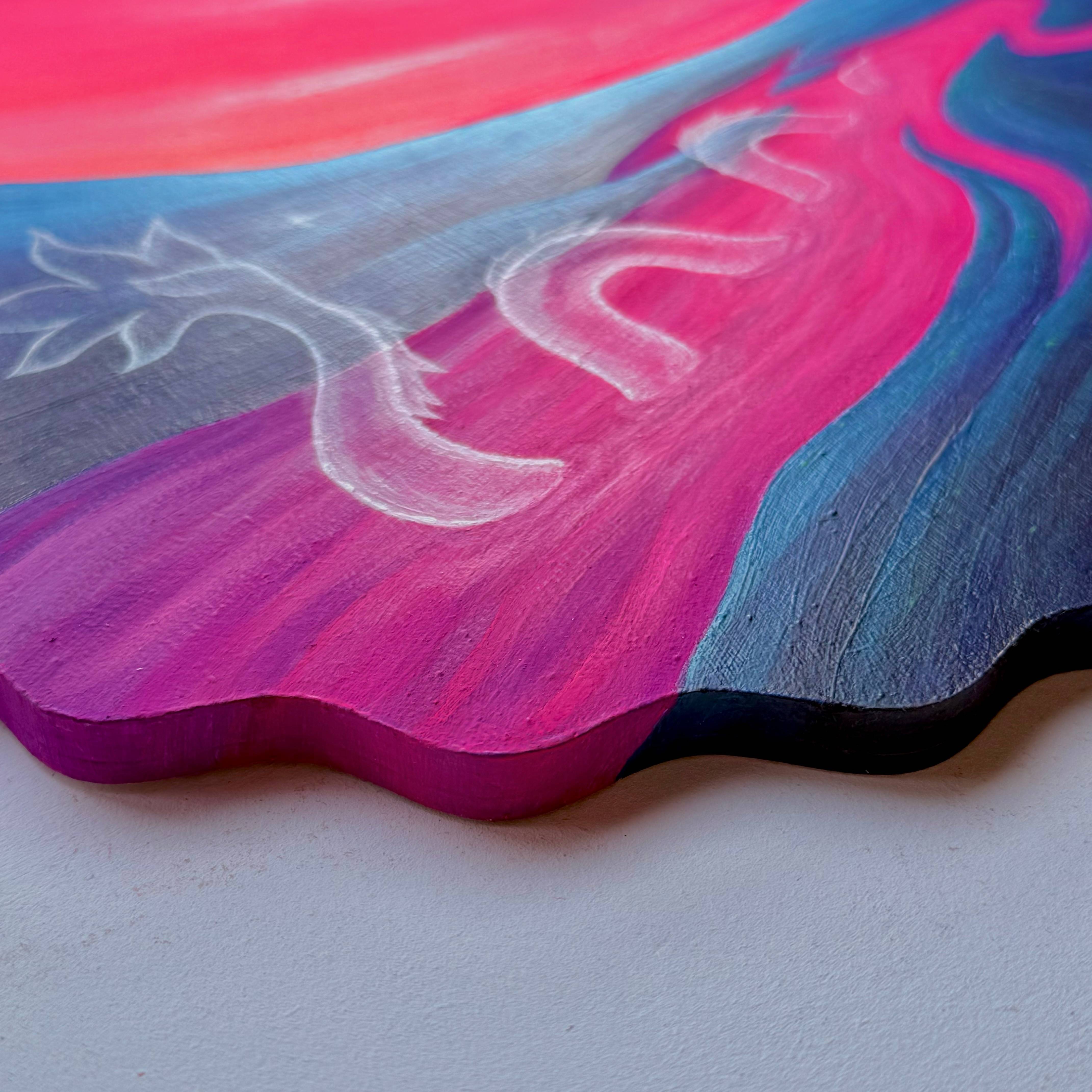 Yes, I'm perfect Surrealistic Painting Ket White - Subjektiv.art