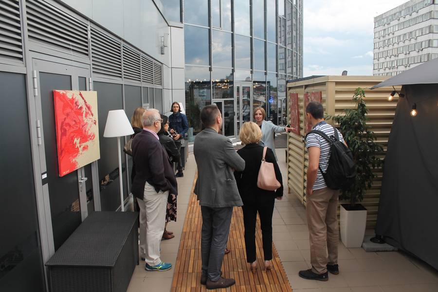 100% Sublimation Abstract Painting Olha Bosak - Subjektiv.art