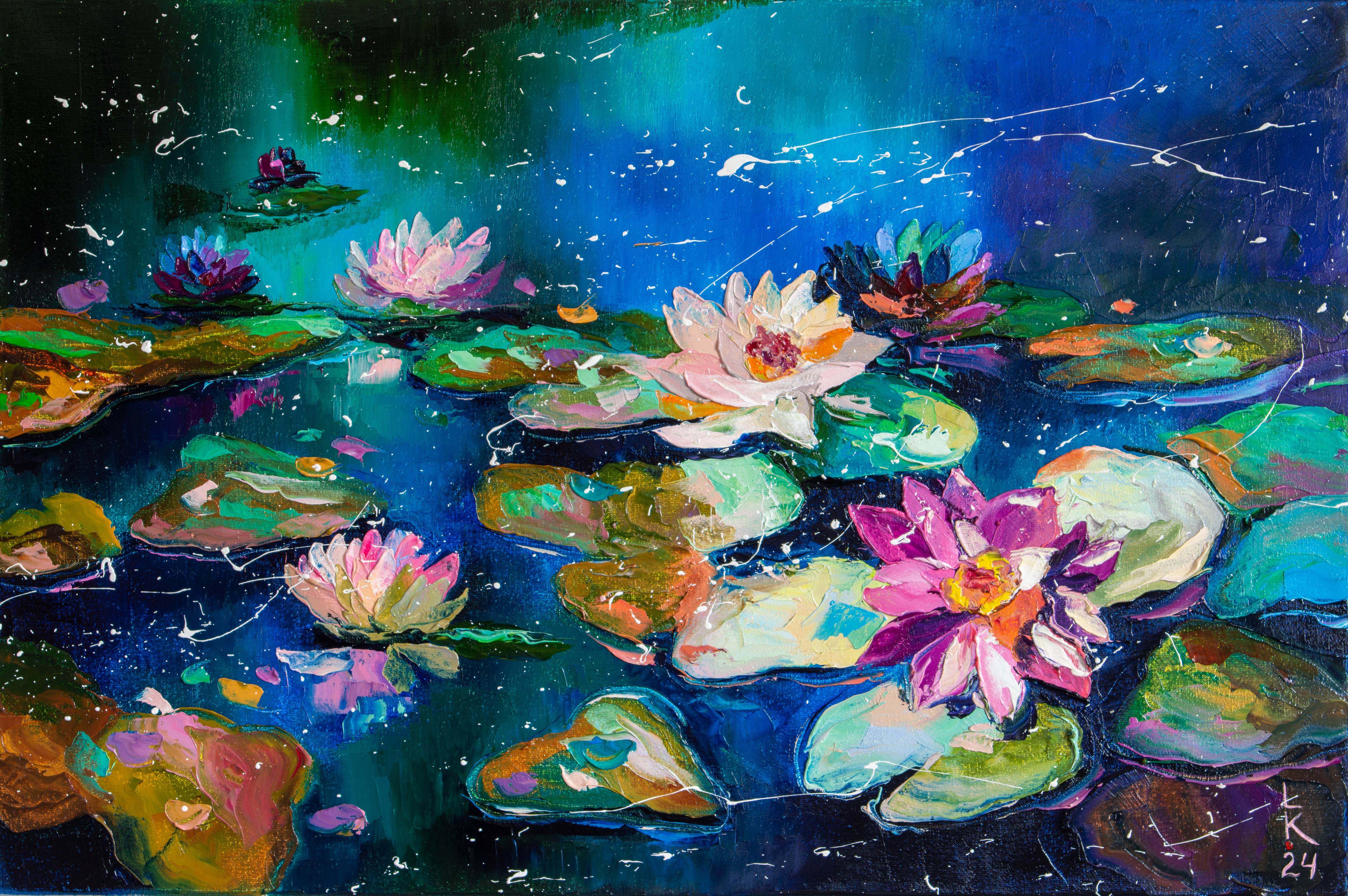 Charming water lilies - Subjektiv.art
